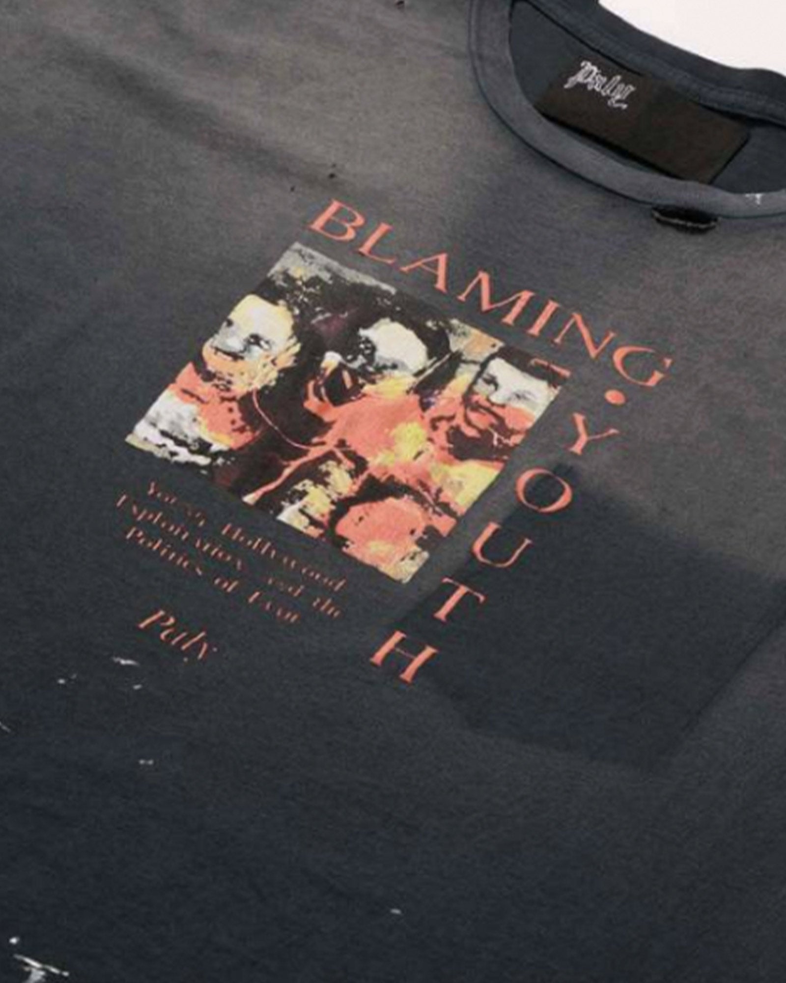Paly Hollywood・パリー　ハリウッド - Tシャツ・カットソー BLAMING YOUTH TEE / BLACK