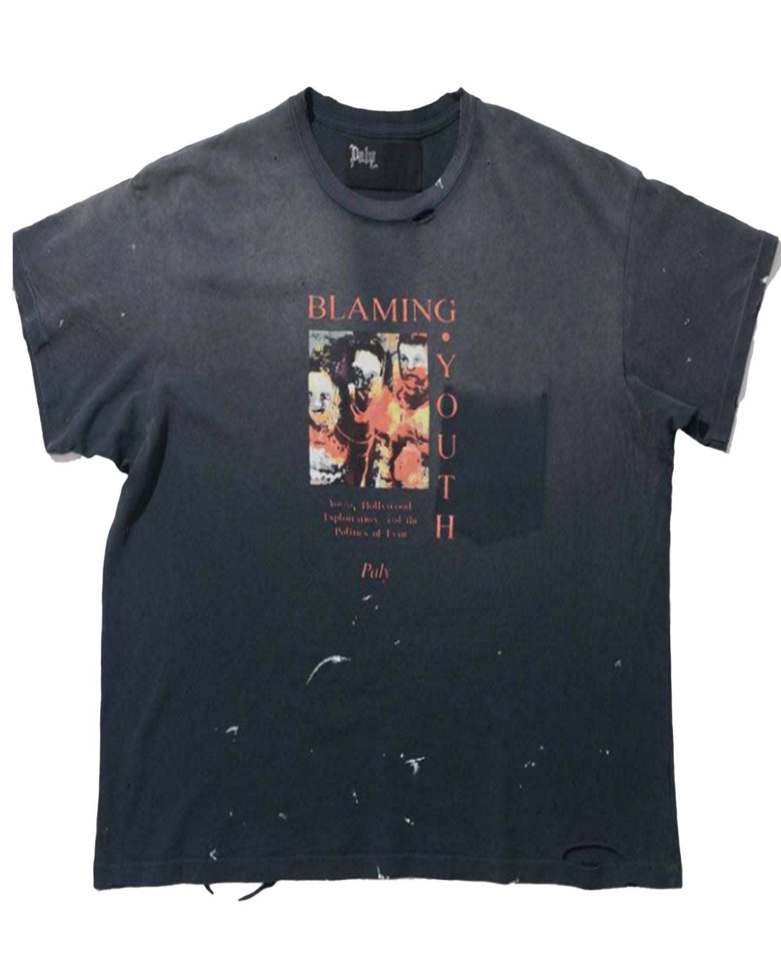 BLAMING YOUTH TEE / BLACK