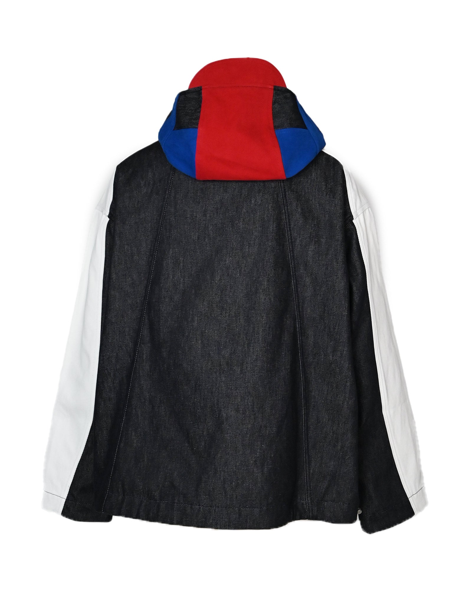 PDF・プロジェクト・ドメニコ・フォルミケッティ - デニムジャケット LOW RIDE JACKET / RED / BLUE