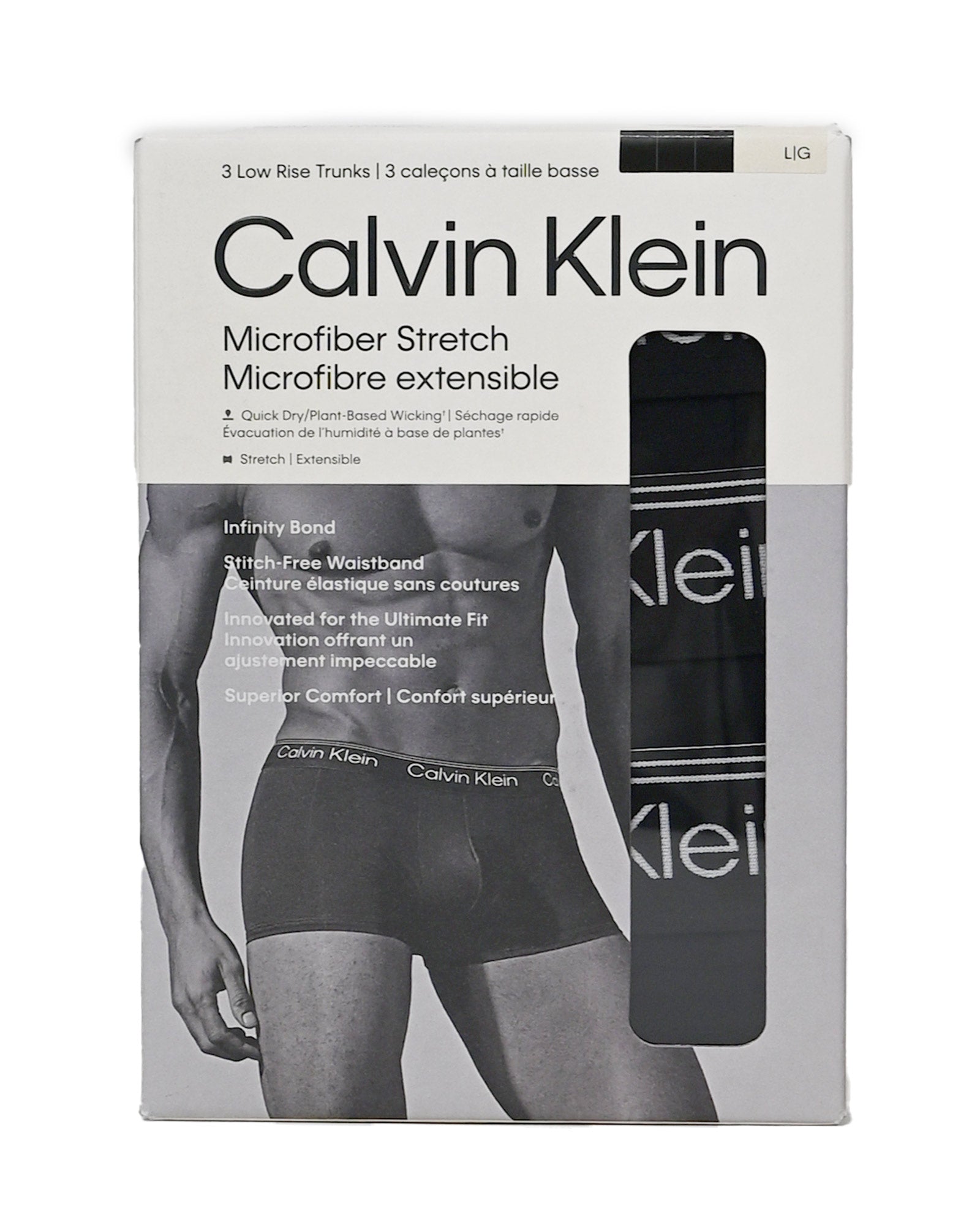 LOW RISE TRUNK 3PK / BLACK