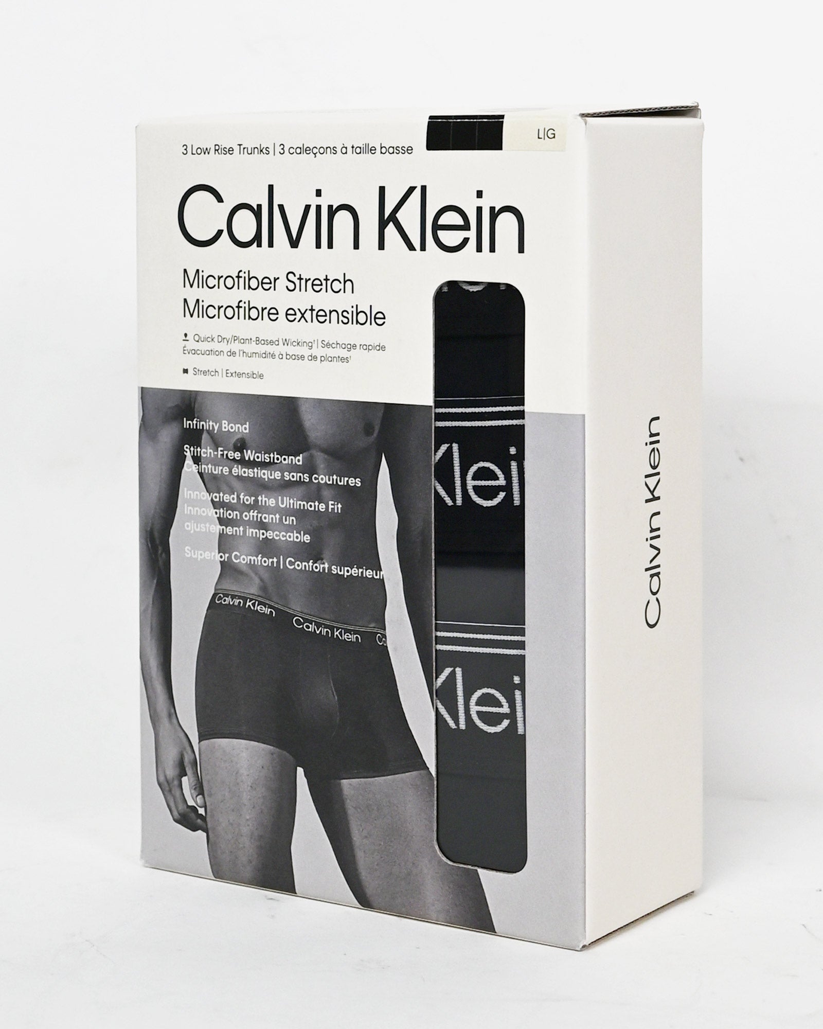 Calvin Klein・カルバン クライン - アンダーウェア LOW RISE TRUNK 3PK / BLACK