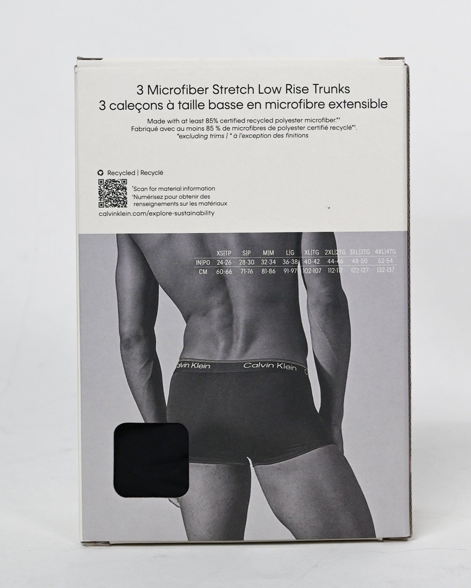 Calvin Klein・カルバン クライン - アンダーウェア LOW RISE TRUNK 3PK / BLACK
