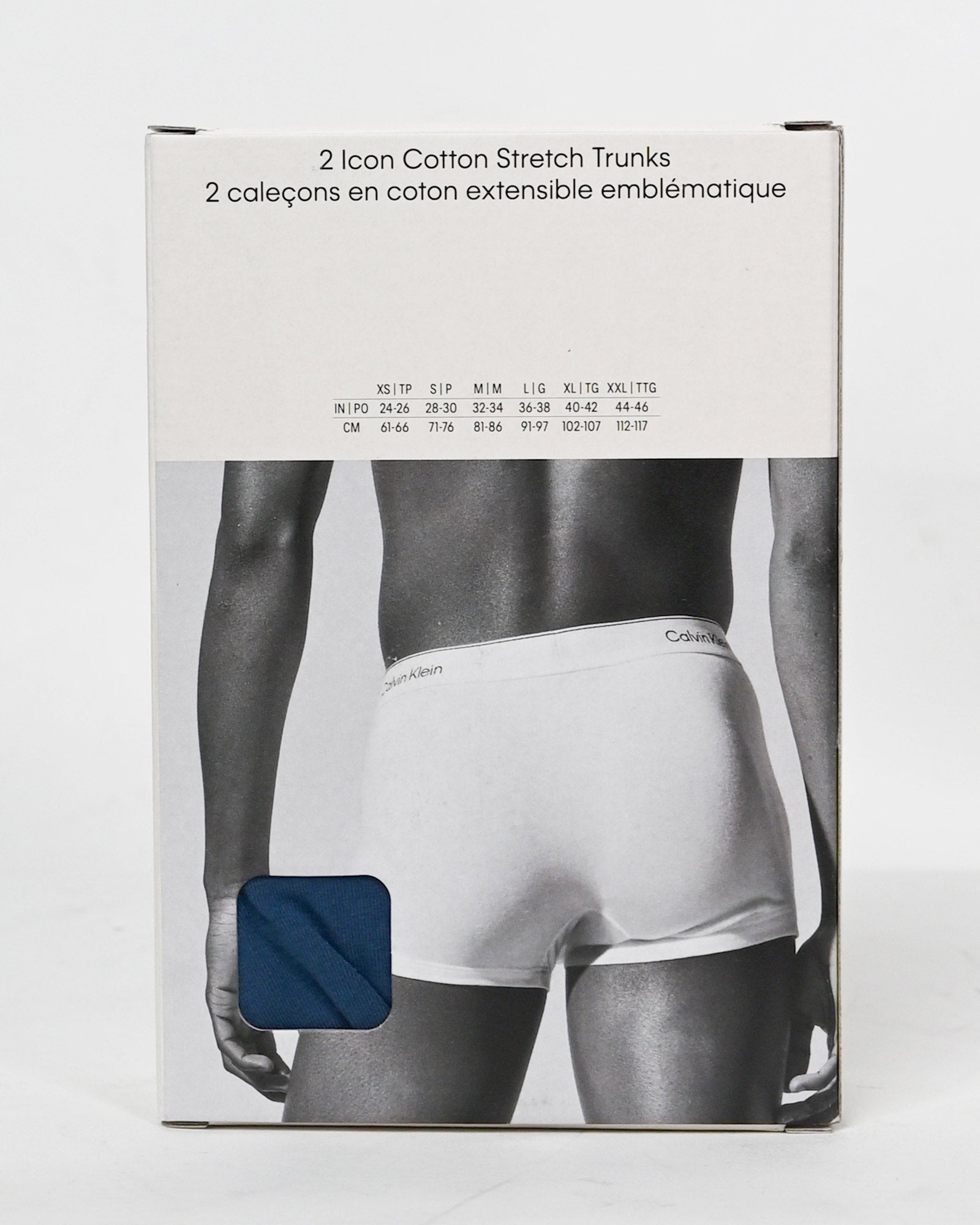 Calvin Klein・カルバン クライン - アンダーウェア TRUNK 2PK / NAVY / LIGHT BLUE