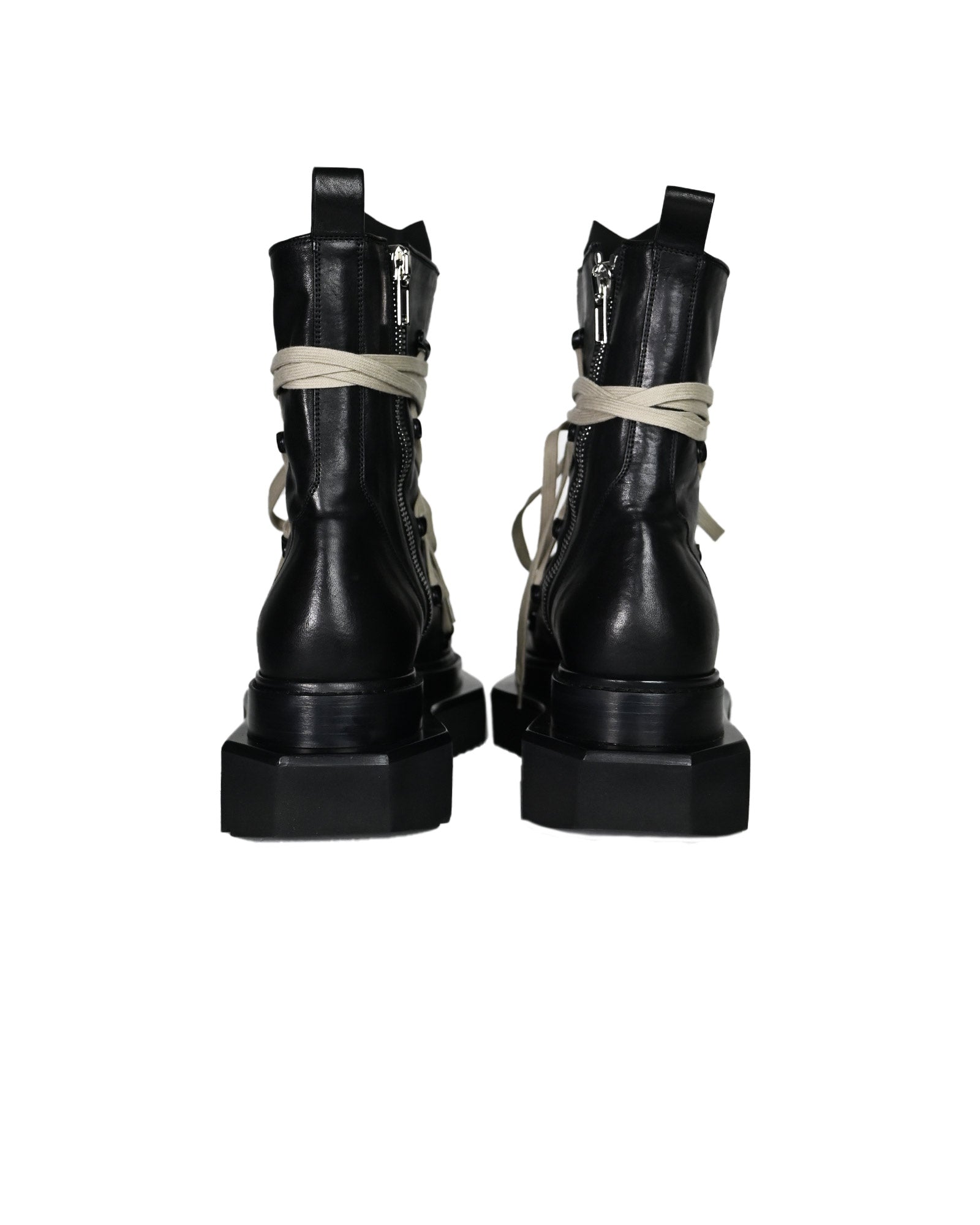 RICK OWENS・リック オウエンス - ブーツ MEGALACE TURBO CYCLOPS / BLACK