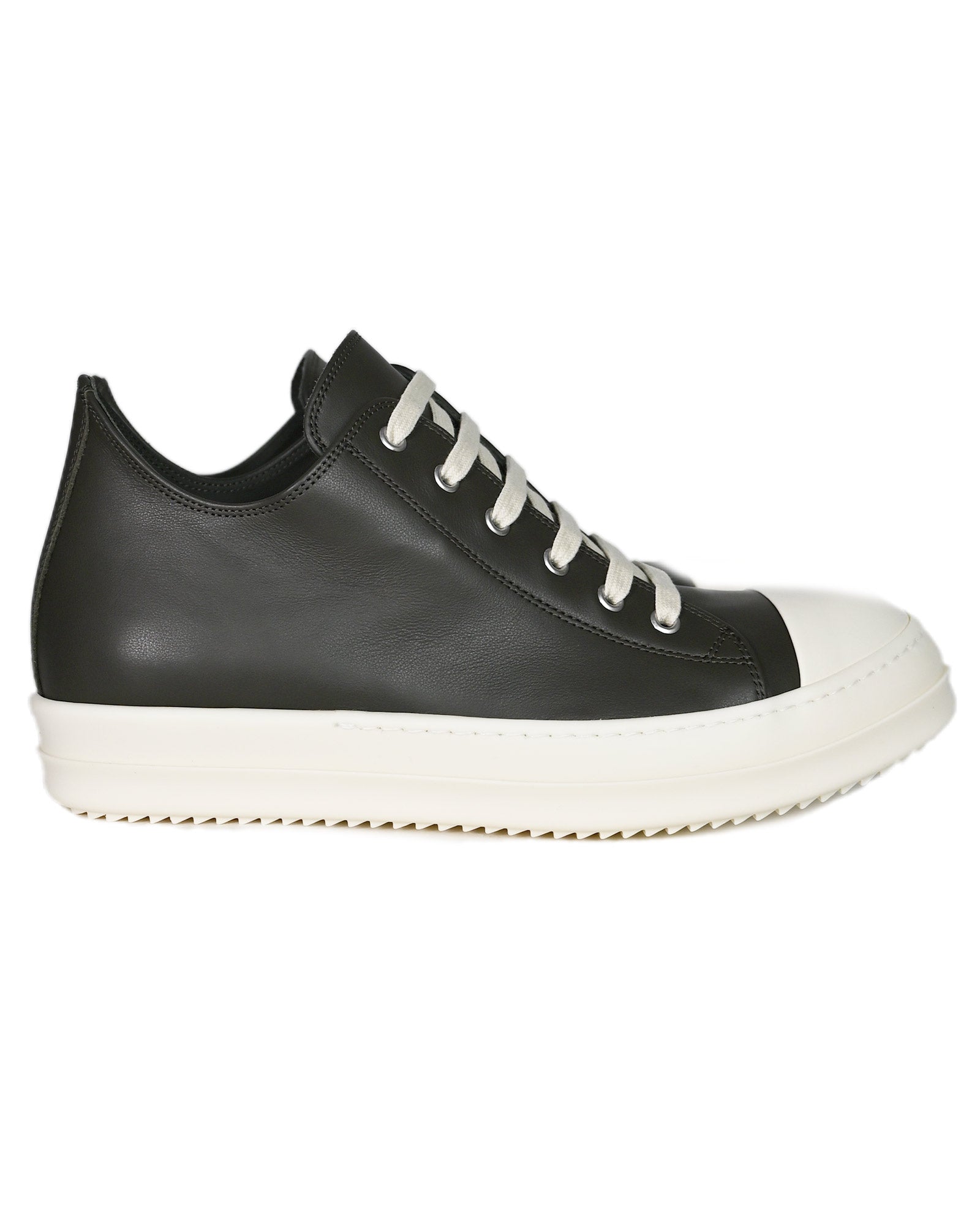 RICK OWENS・リック オウエンス - ローカットスニーカー LOW SNEAKS / BLACK