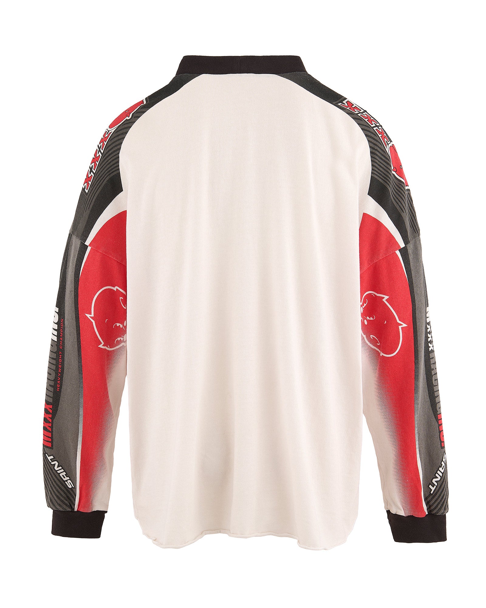 ©SAINT M××××××・saint michael -  LS TEE/MORTOR CYCLE / WHITE
