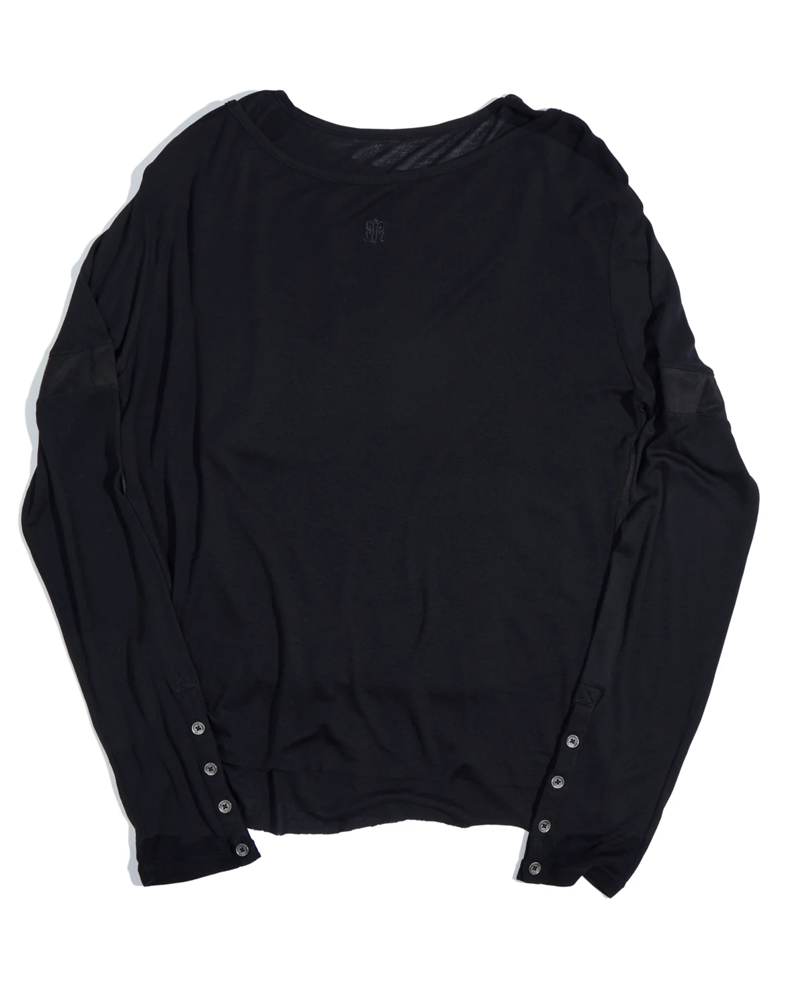 BIRTH OF ROYAL CHILD・バース・オブ・ロイヤル・チャイルド - L/S Tシャツ LAYERED LONG SLEEVE TEE / BLACK