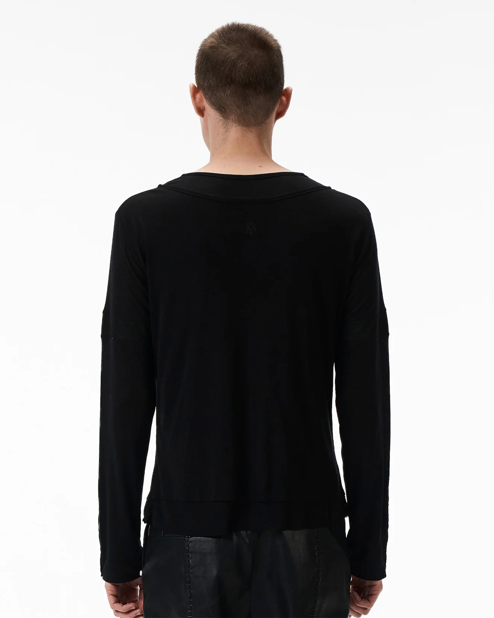 BIRTH OF ROYAL CHILD・バース・オブ・ロイヤル・チャイルド - L/S Tシャツ LAYERED LONG SLEEVE TEE / BLACK