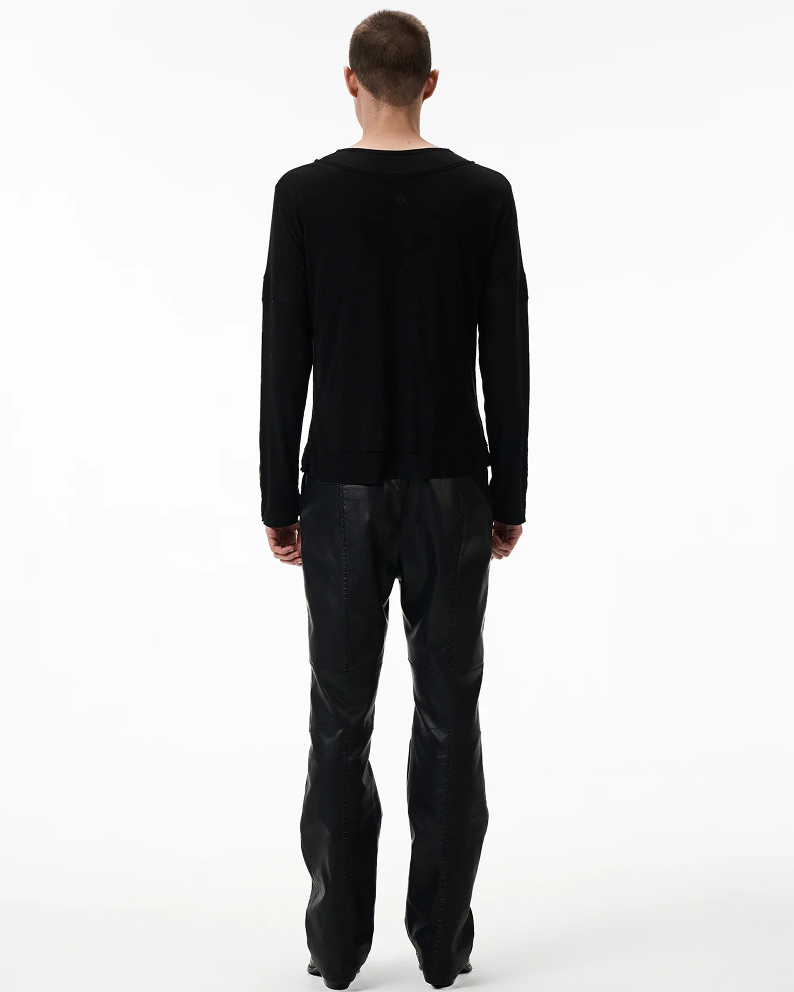 BIRTH OF ROYAL CHILD・バース・オブ・ロイヤル・チャイルド - L/S Tシャツ LAYERED LONG SLEEVE TEE / BLACK
