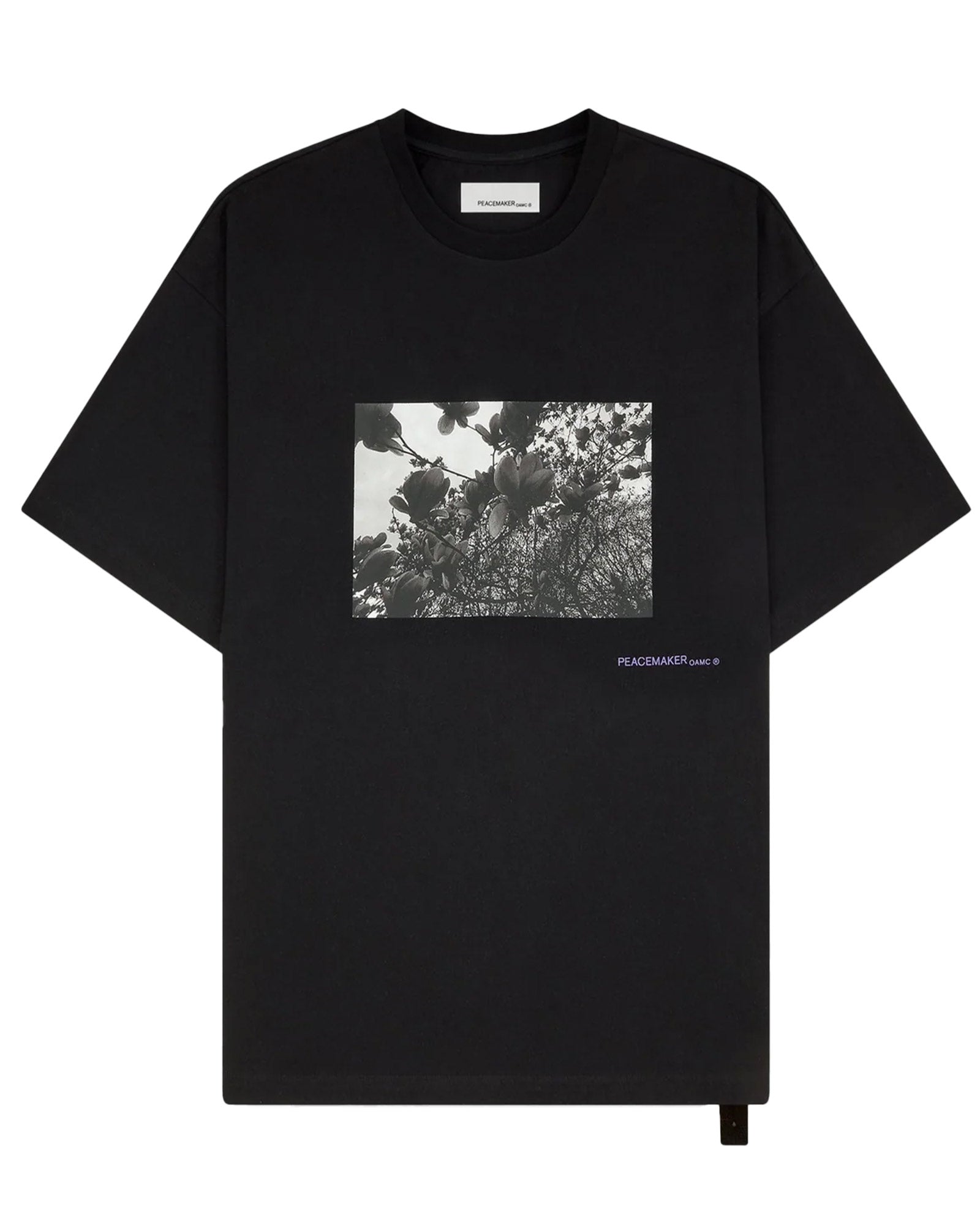 PEACEMAKER OAMC・オーエーエムシー - Tシャツ・カットソー LOOSE FIT TSHIRT STAR PRINT / BLACK