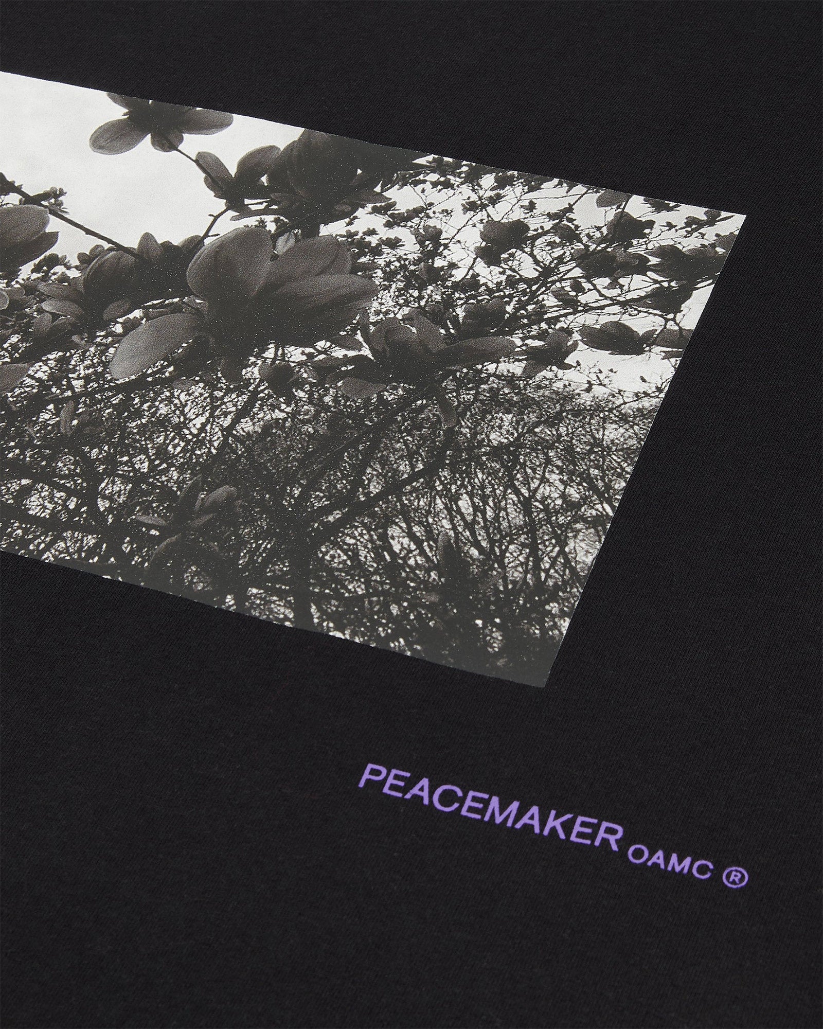 PEACEMAKER OAMC・オーエーエムシー - Tシャツ・カットソー LOOSE FIT TSHIRT STAR PRINT / BLACK