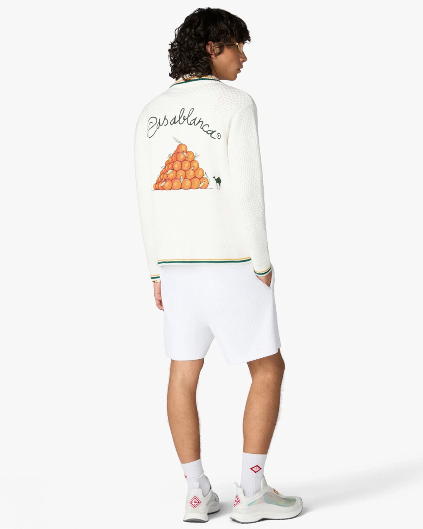 CASABLANCA・casablanca -  CROCHET TOP / ORANGES
