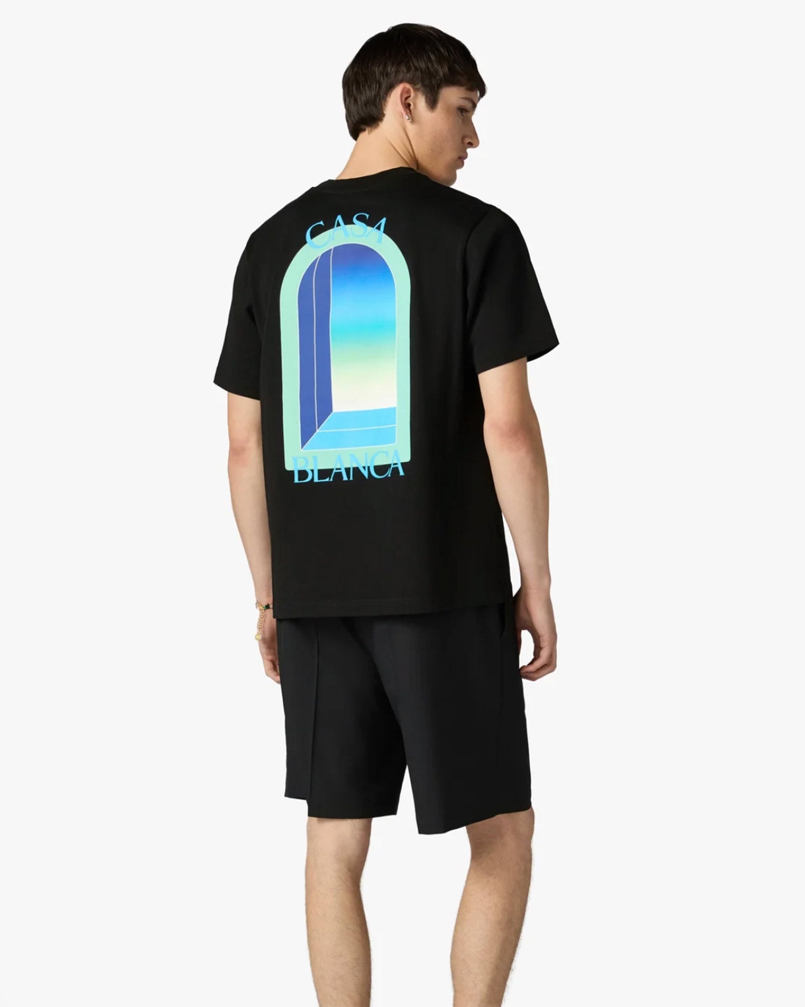 CASABLANCA・カサブランカ - トップス CLASSIC T-SHIRS / BLACK