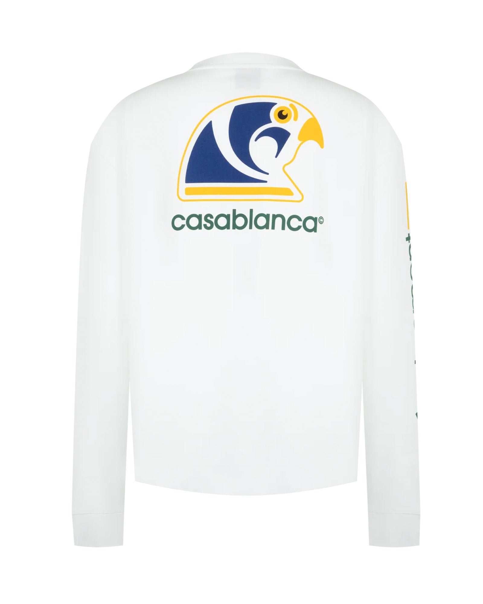 CASABLANCA・カサブランカ - L/S Tシャツ LONG SLEEVE TEE /  WHITE