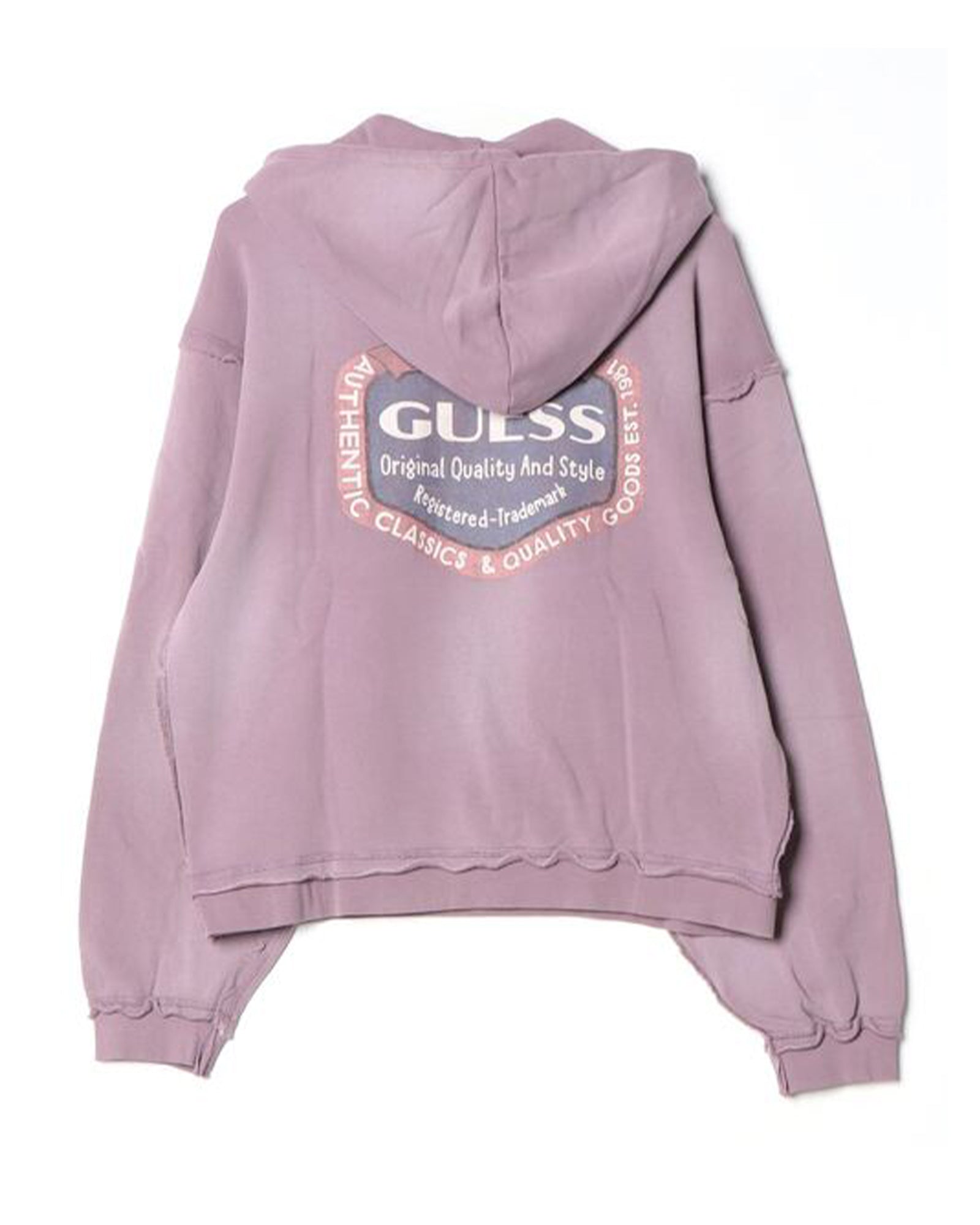 GUESS JEANS・ゲス ジーンズ - パーカー・フーディ GO GRAPHIC BOXY HOODIE / PURPLE