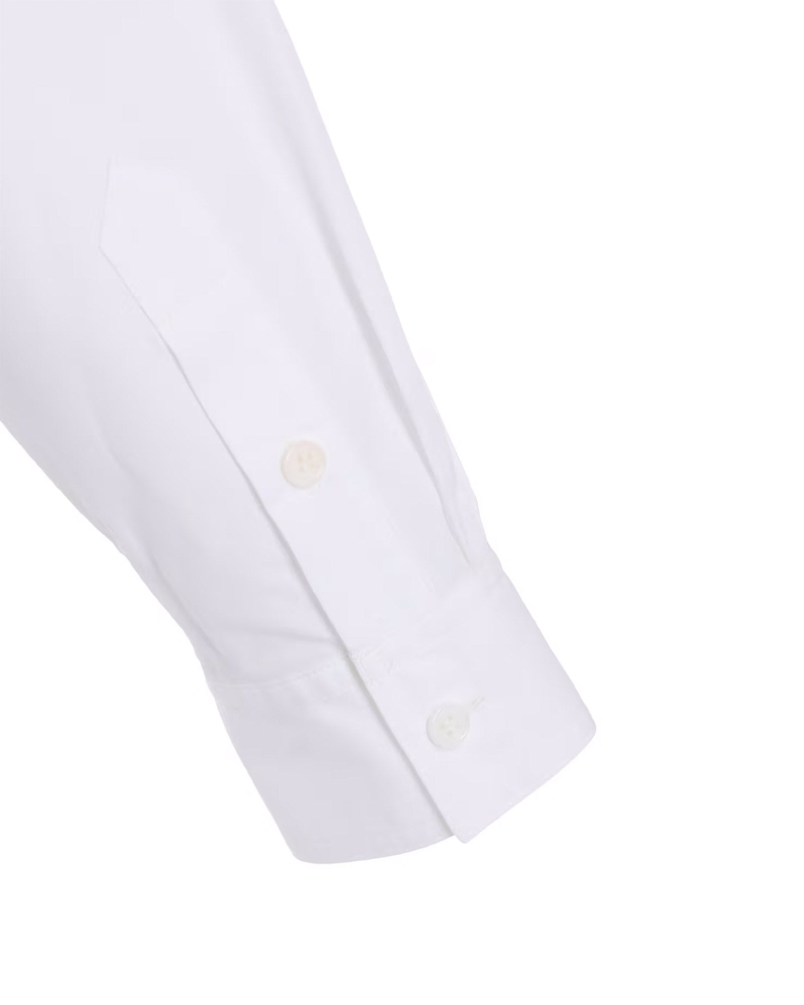 Y's for men・ワイズ フォー メン - シャツ 100/2 BROAD SHIRT WITH TRIPLE COLLAR / WHITE