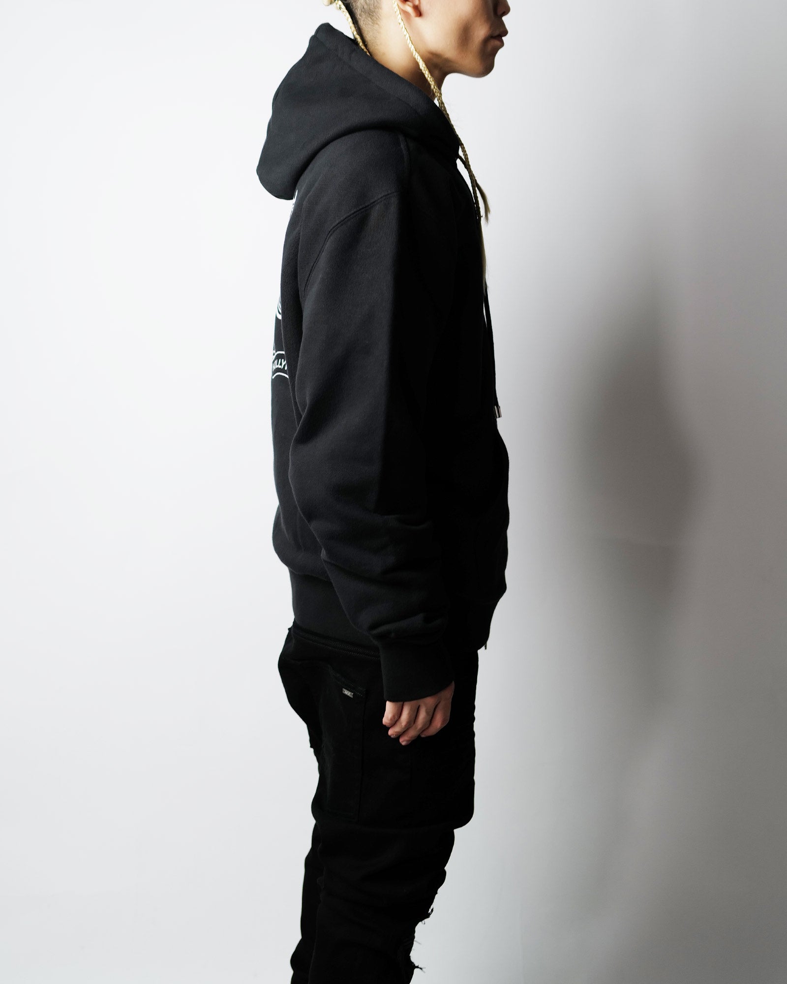 AMIRI・アミリ - パーカー・フーディ MA CREST ZIP HOODIE / BLACK