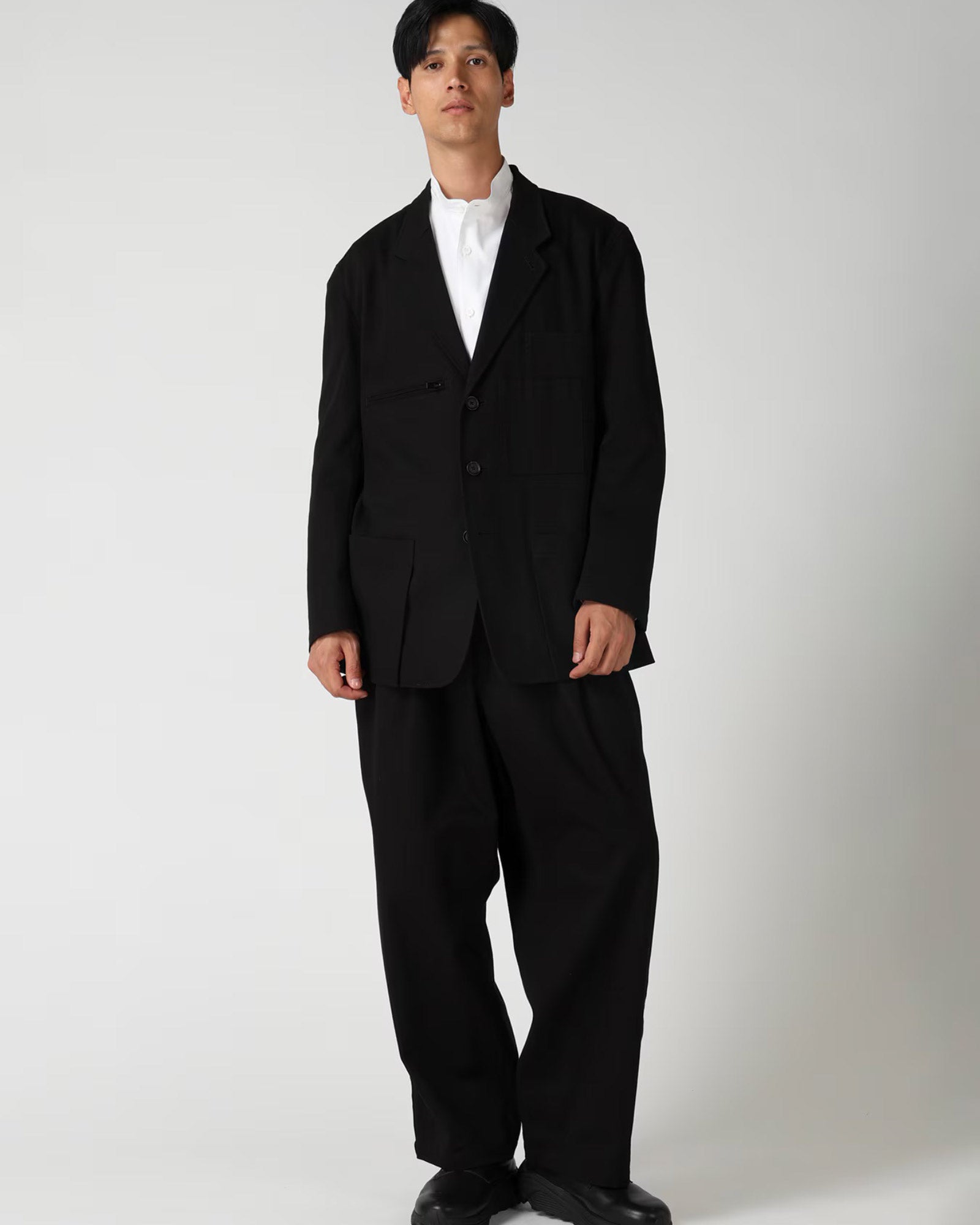 Y's for men・ワイズ フォー メン - ジャケット KATSURAGI POCKET JACKET / BLACK