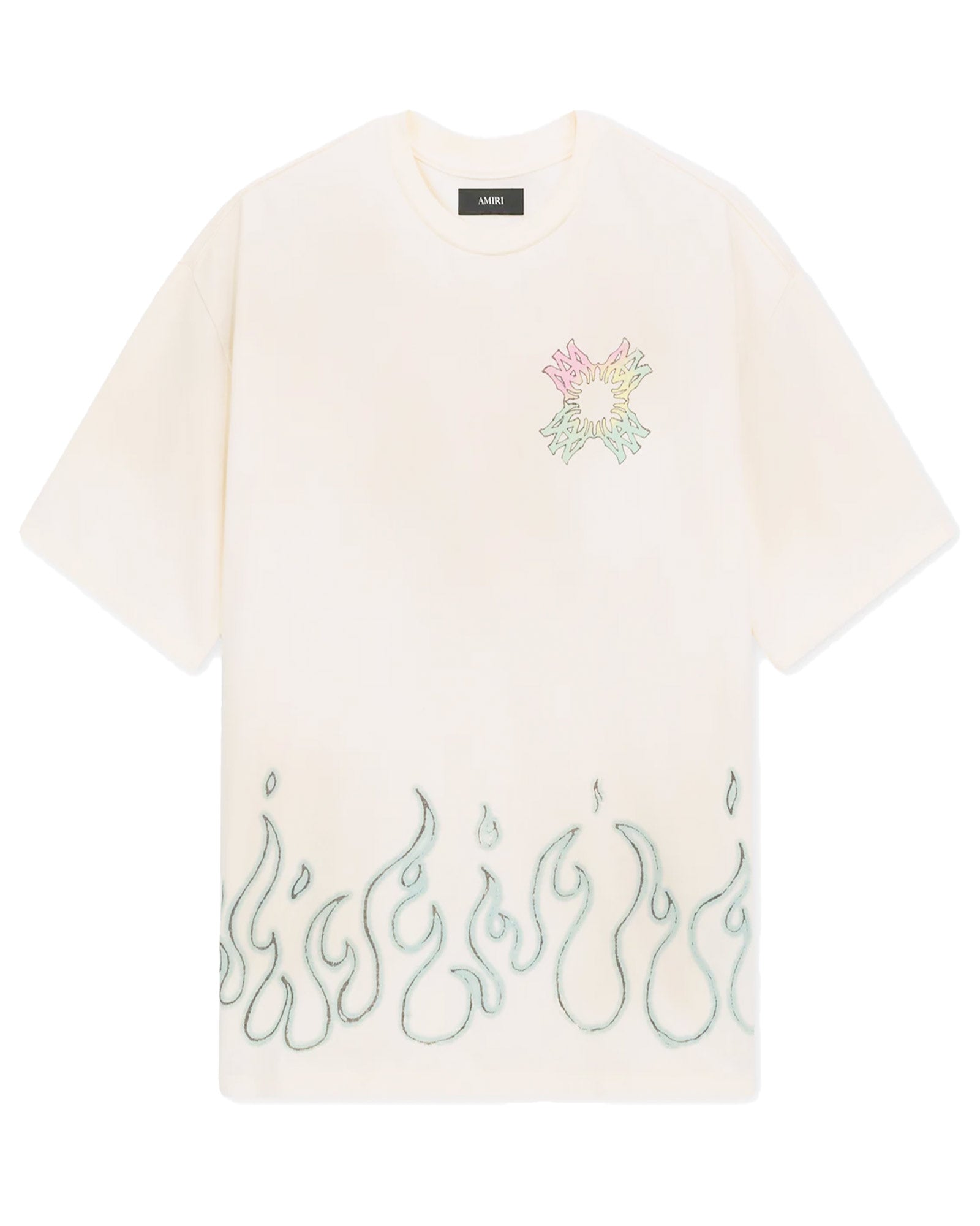 AMIRI・アミリ - トップス MA QUAD FLAMES LJ SKATE TEE
/  IVORY