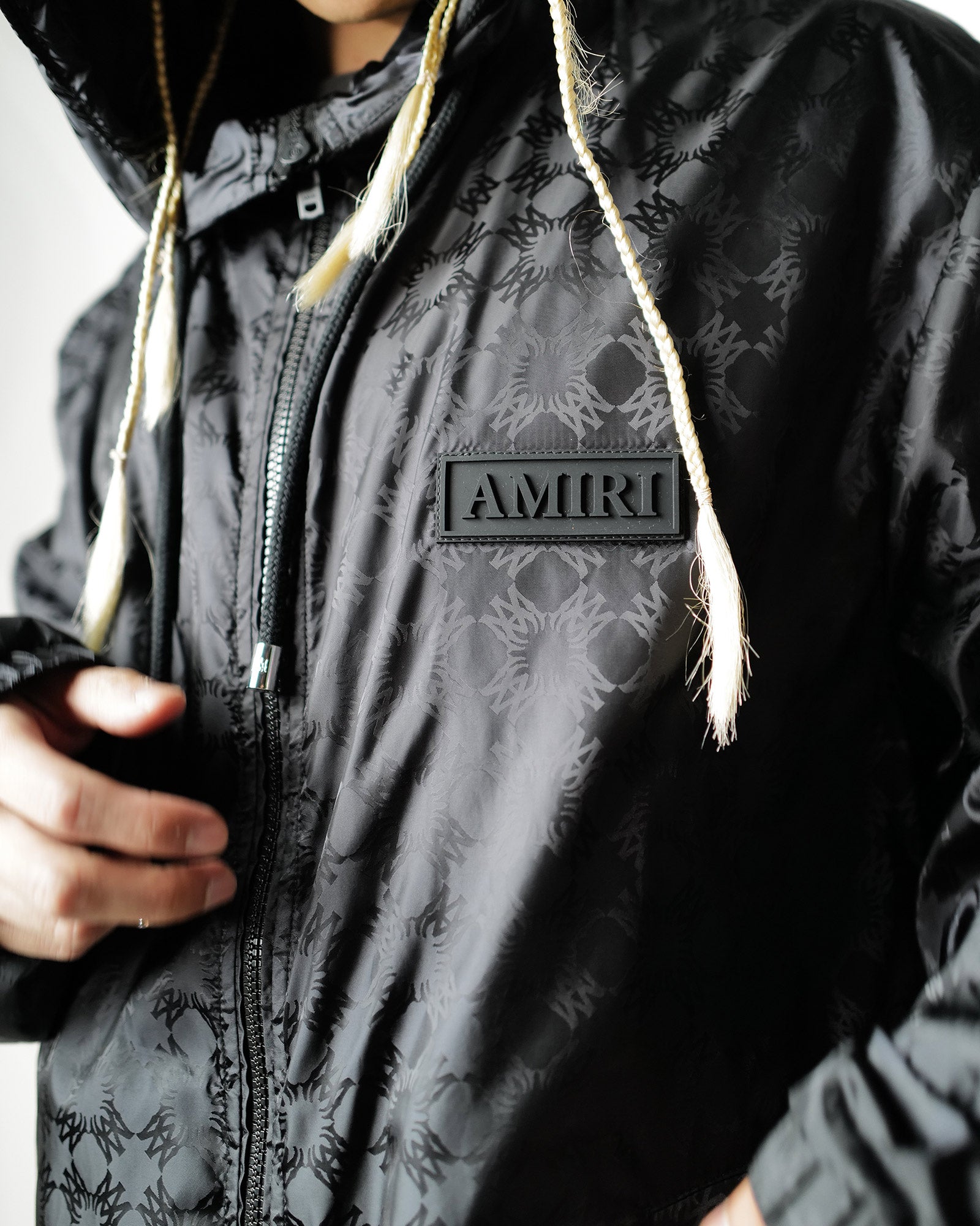 AMIRI・アミリ - ナイロンジャケット MA QUAD WINDBREAKER / BLACK