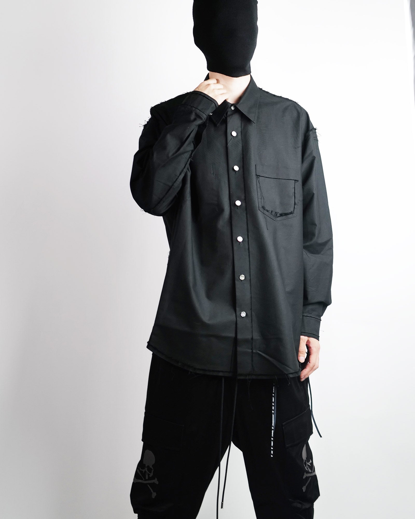 mastermind・マスターマインド - シャツ OXFORD SHIRT / BLACK