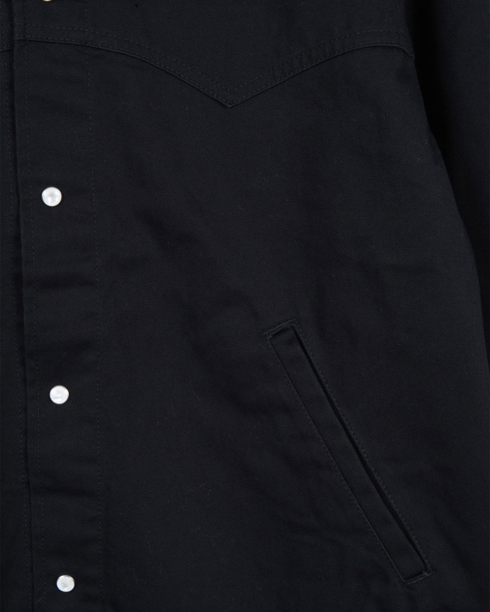 MASSES・マシス - シャツ WESTERN JKT / BLACK