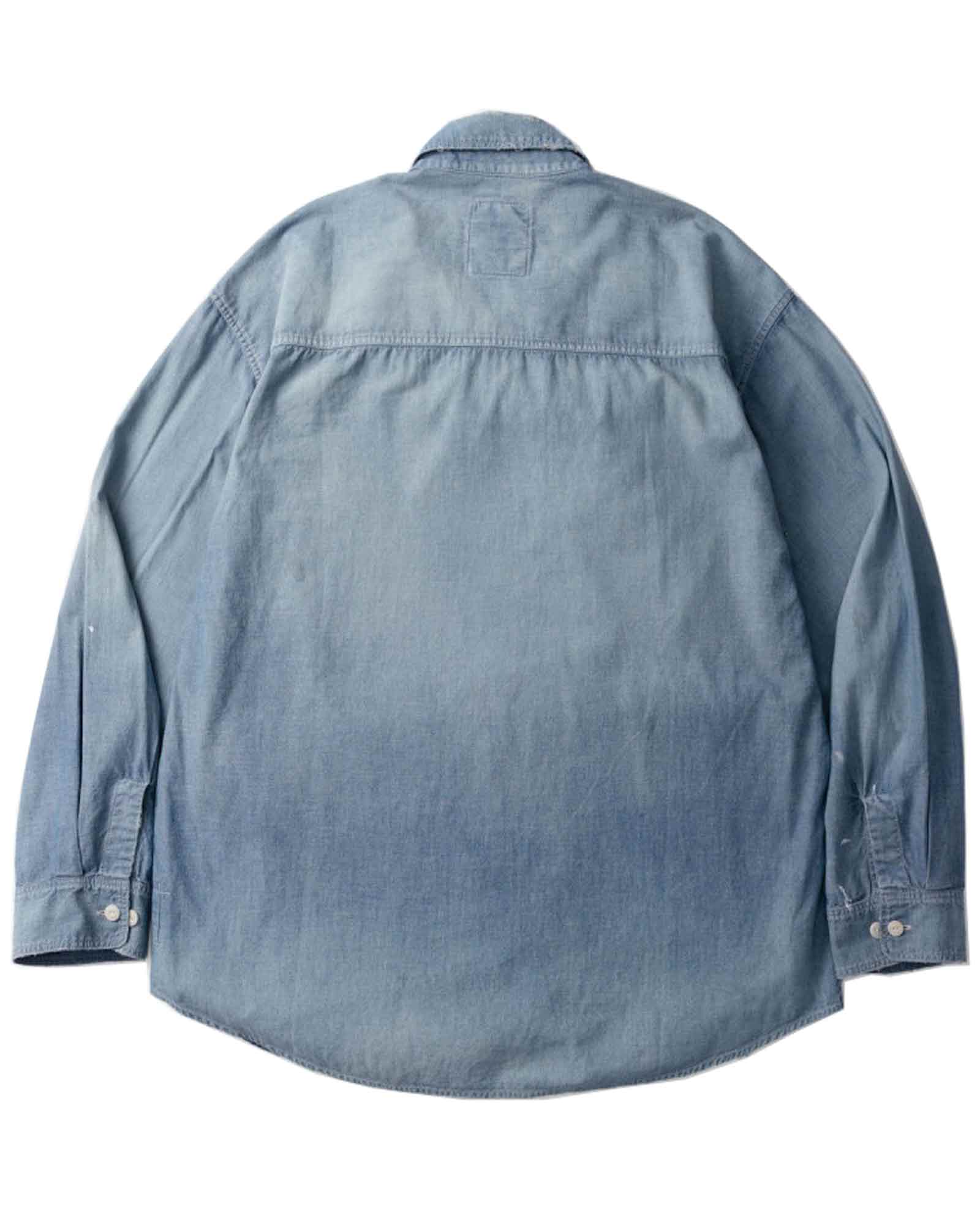 MADNESS・マッドネス - シャツ MADNESS VINTAGE CHAMBRAY SHIRT / INDIGO