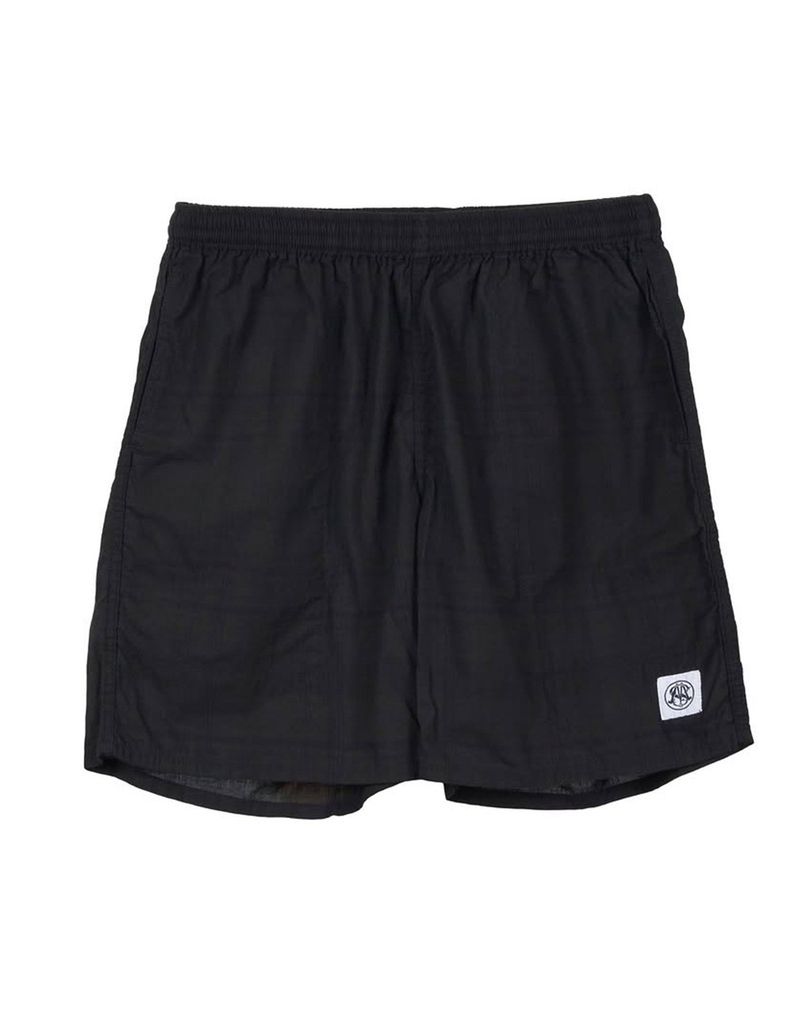 MADRAS DYED SHORTS / BLACK