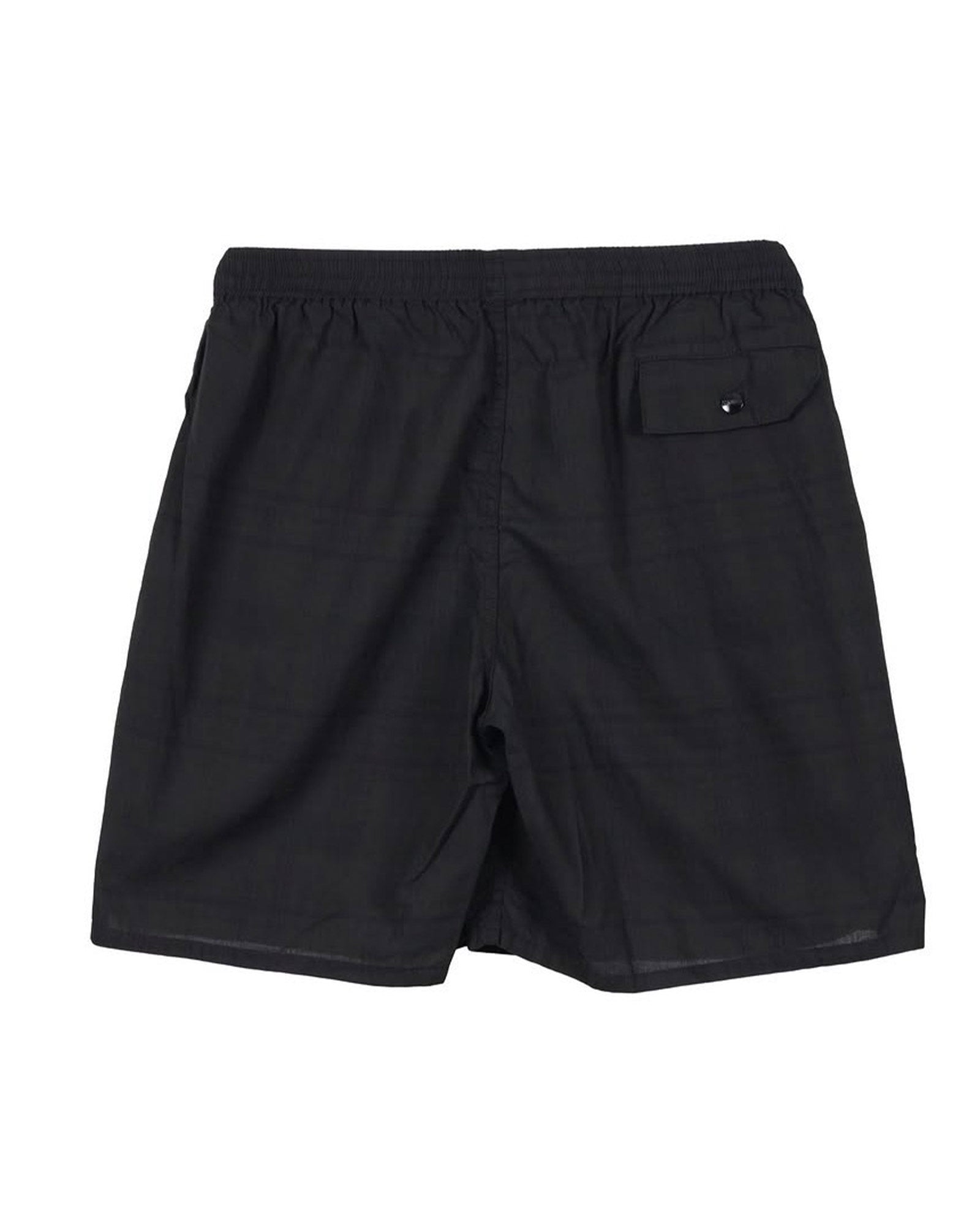 MASSES (マシス) SS26 ショーツ「MADRAS DYED SHORTS / BLACK」の MASSES (マシス) SS26 ショーツ「MADRAS DYED SHORTS / BLACK」の