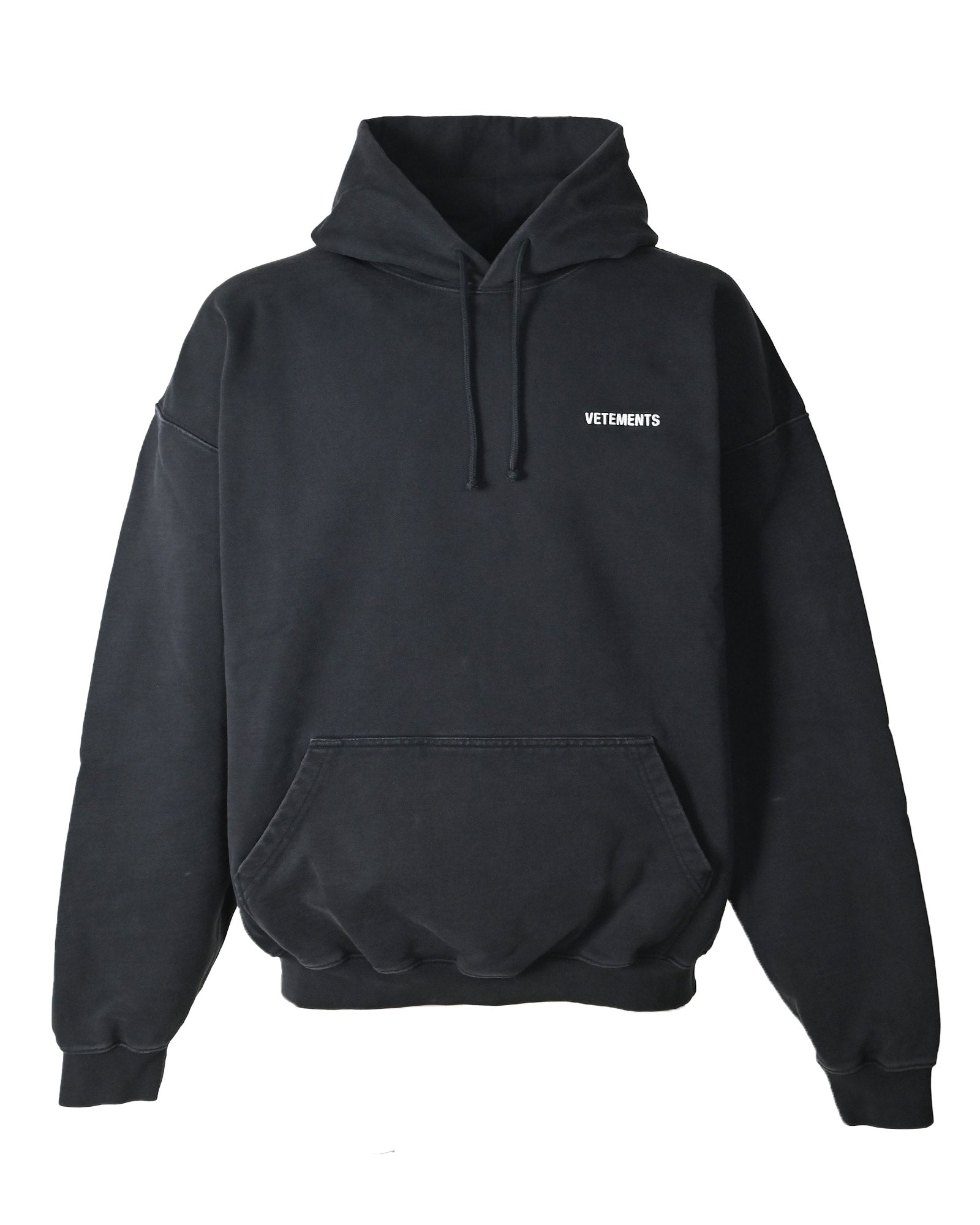 ICONIC LOGO HOODIE / BLACK