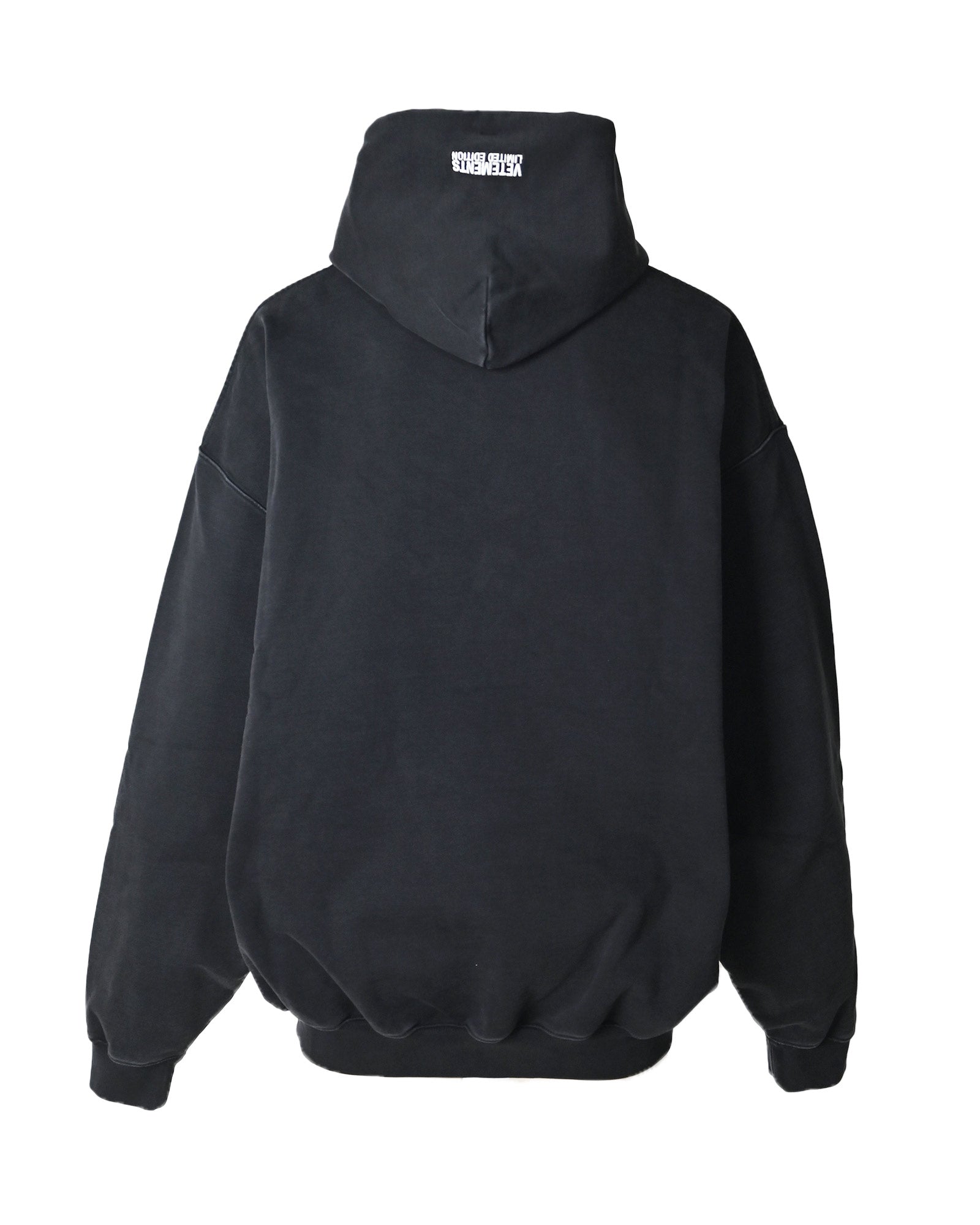 VETEMENTS・ヴェトモン - パーカー・フーディ ICONIC LOGO HOODIE / BLACK