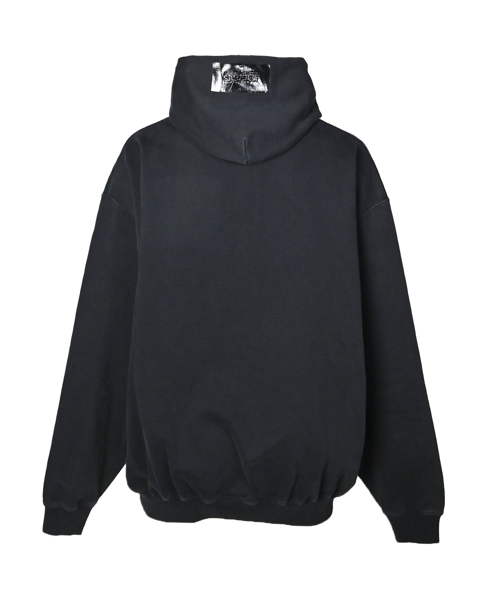 VETEMENTS・ヴェトモン - パーカー・フーディ TAPED LOGO HOODIE / BLACK