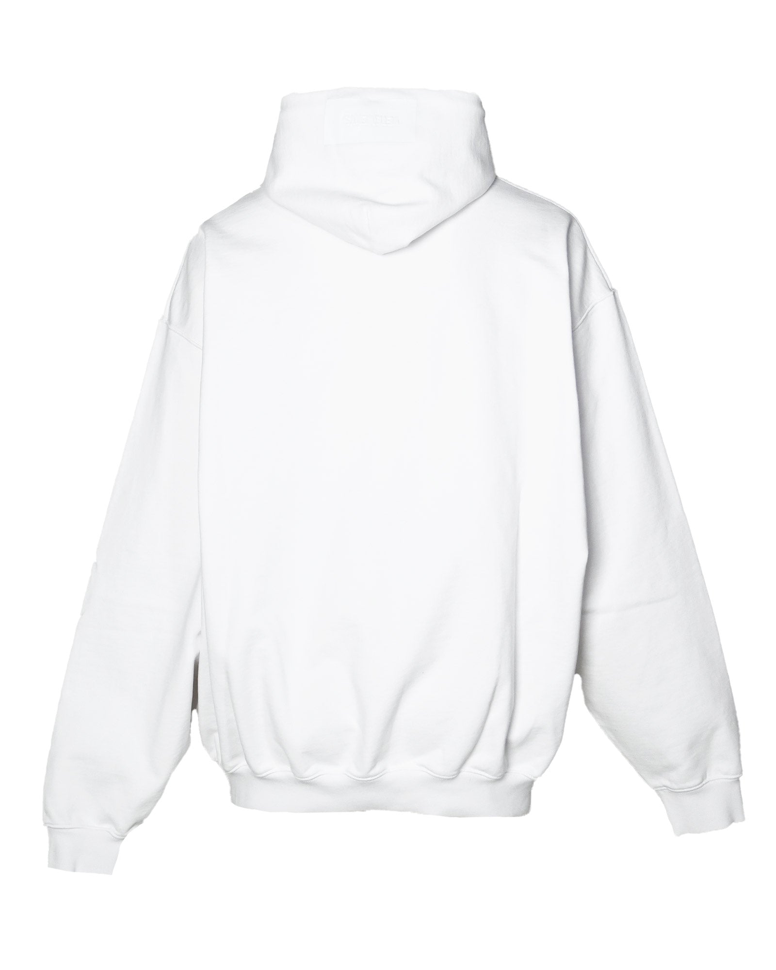 VETEMENTS・ヴェトモン - パーカー・フーディ TAPED LOGO HOODIE / WHITE