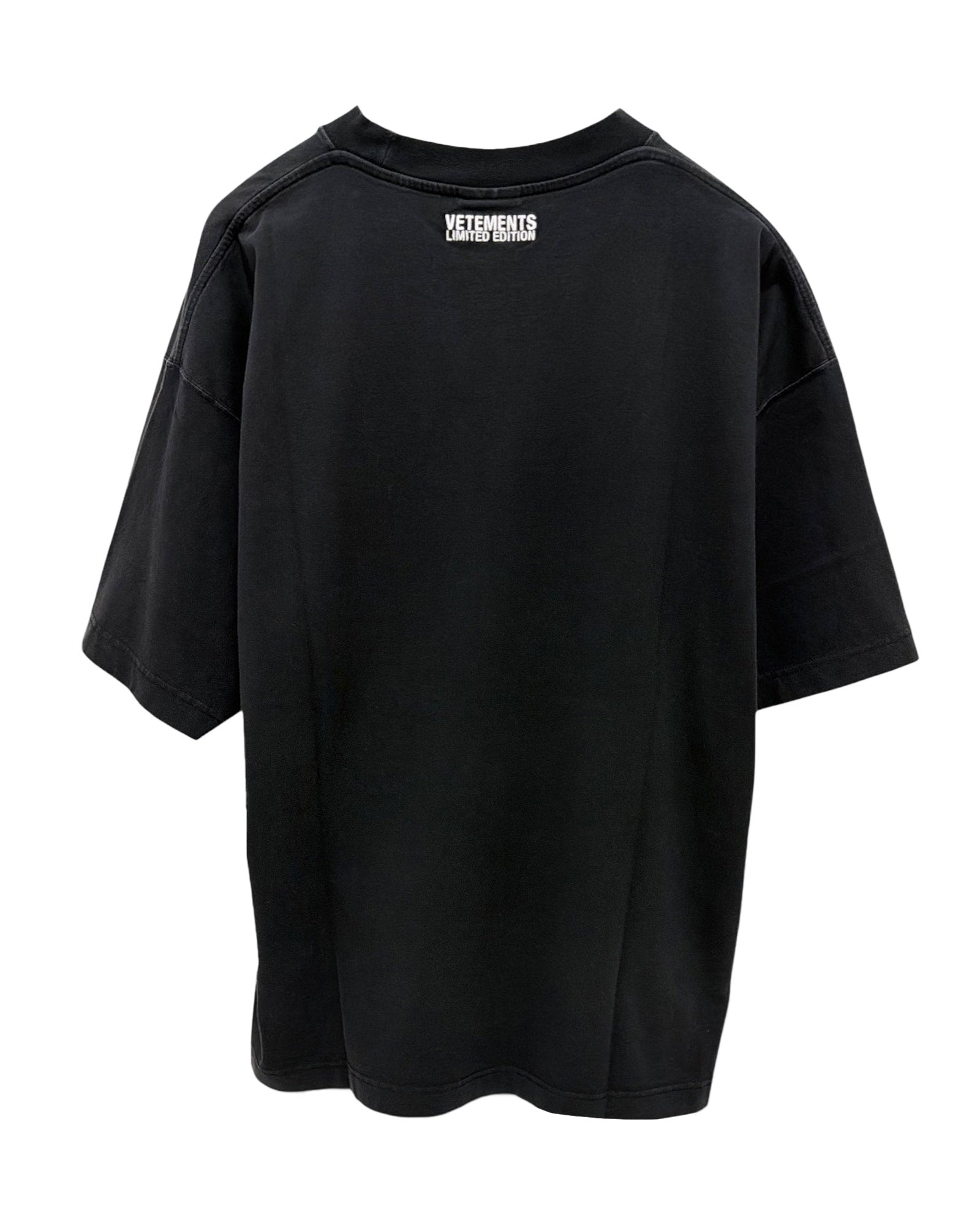 VETEMENTS・ヴェトモン - Tシャツ・カットソー ICONIC LOGO T-SHIRT / BLACK
