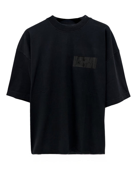VETEMENTS (ヴェトモン) SS26 Tシャツ TAPED LOGO T-SHIRT / BLACK