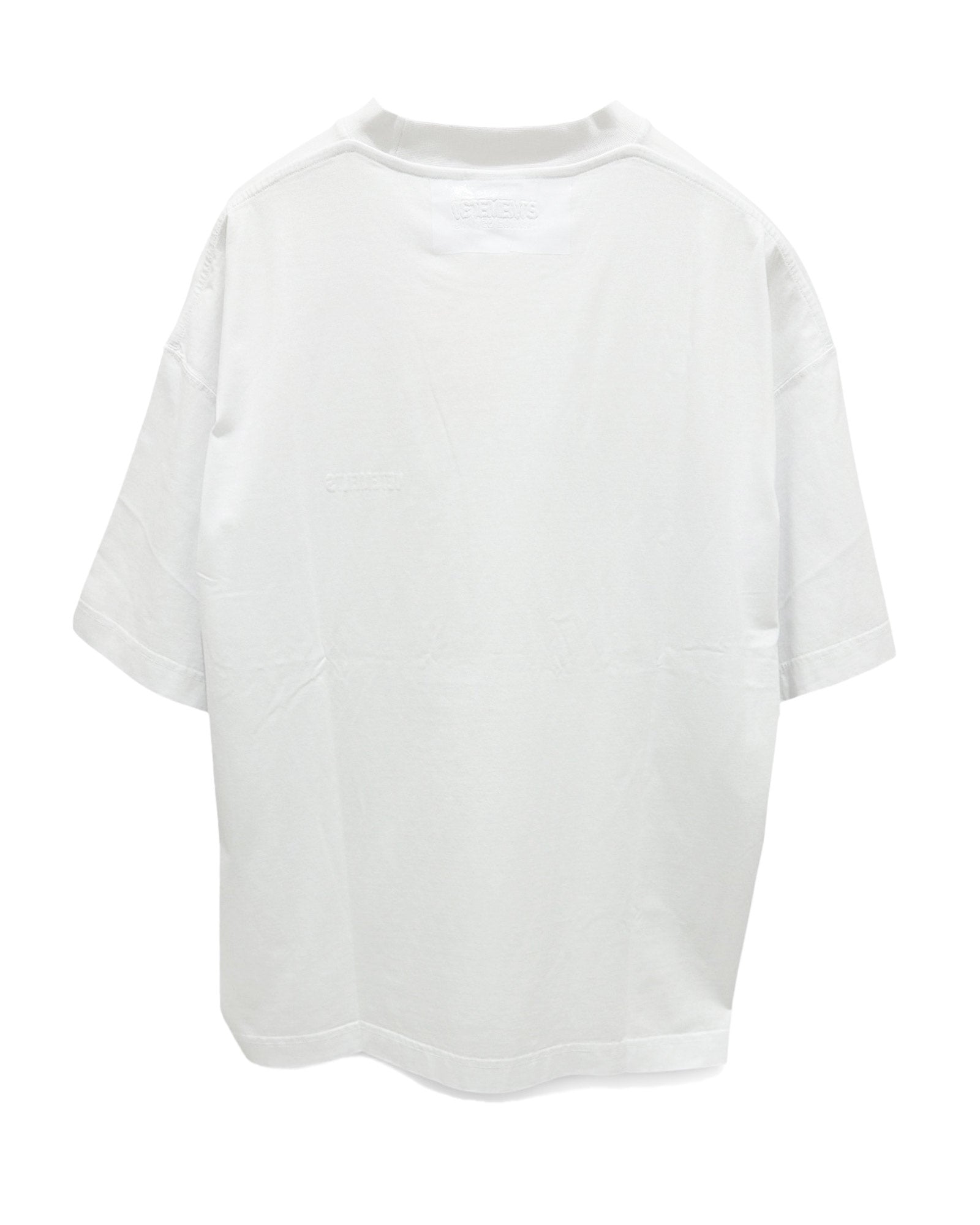 VETEMENTS・ヴェトモン - Tシャツ・カットソー TAPED LOGO T-SHIRT / WHITE