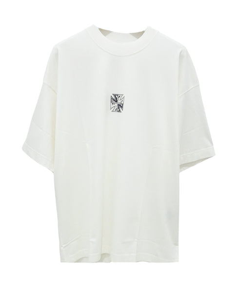 VETEMENTS (ヴェトモン) SS26 Tシャツ BIKER CROSS LOGO T-SHIRT