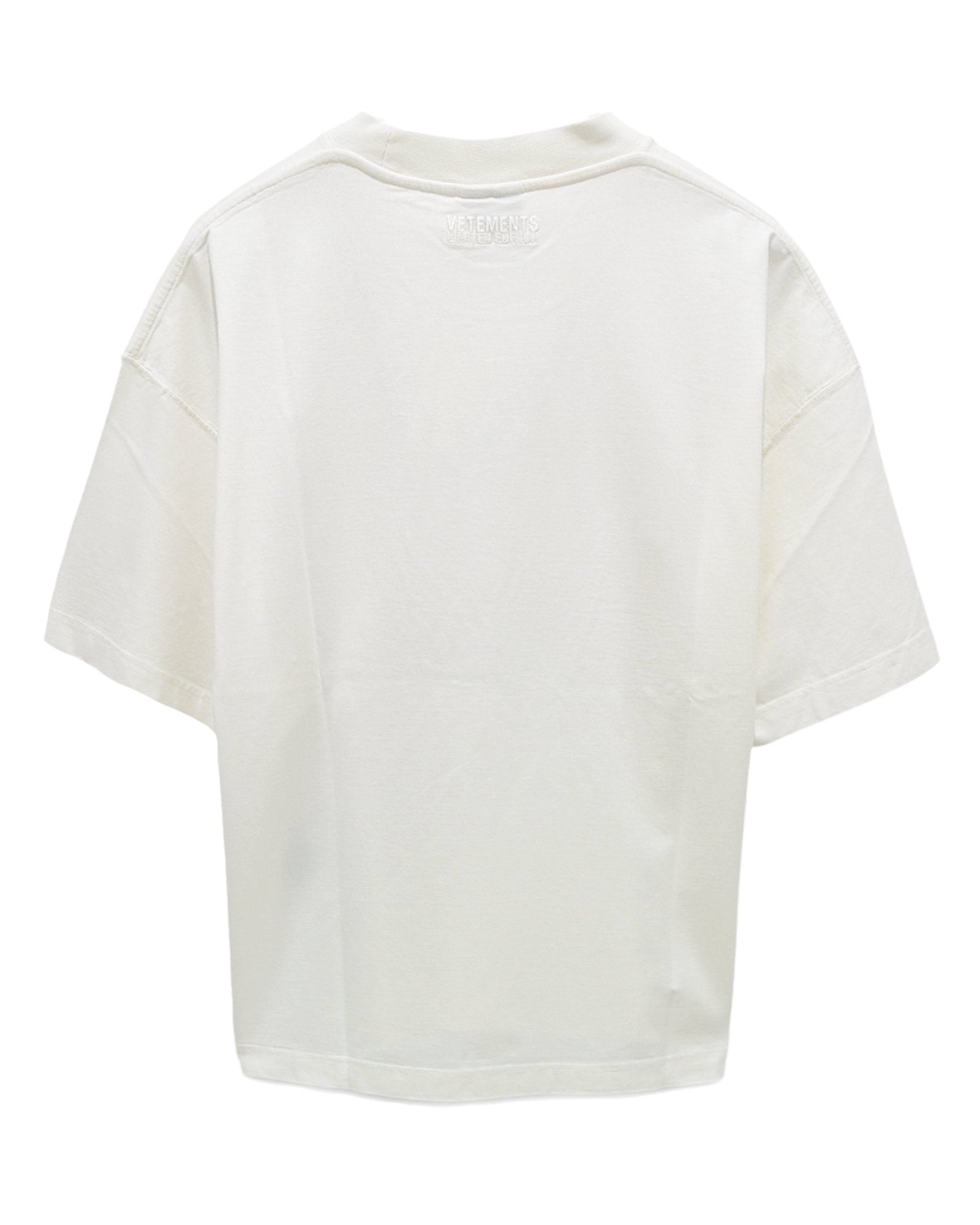 VETEMENTS・ヴェトモン - Tシャツ・カットソー FUCK YOU VERY MUCH T-SHIRT / VANILLA