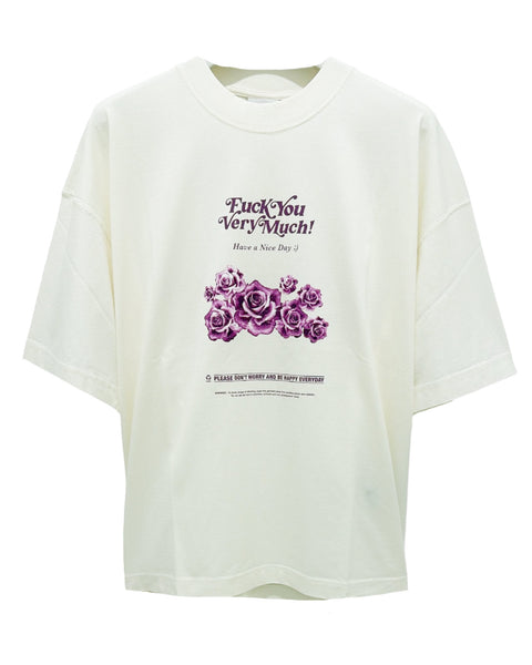 VETEMENTS (ヴェトモン) SS26 Tシャツ FUCK YOU VERY MUCH T-SHIRT