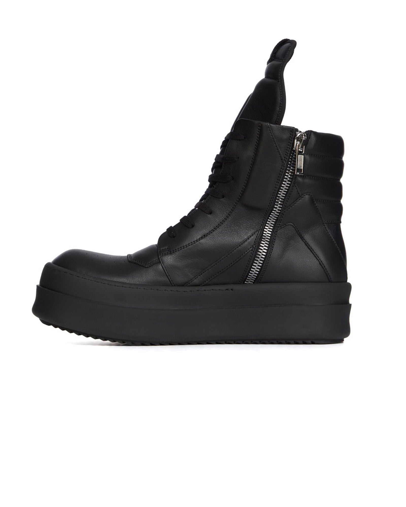 RICK OWENS・リック オウエンス - ハイカットスニーカー MEGA BUMPER GEOBASKET / ALL BLACK