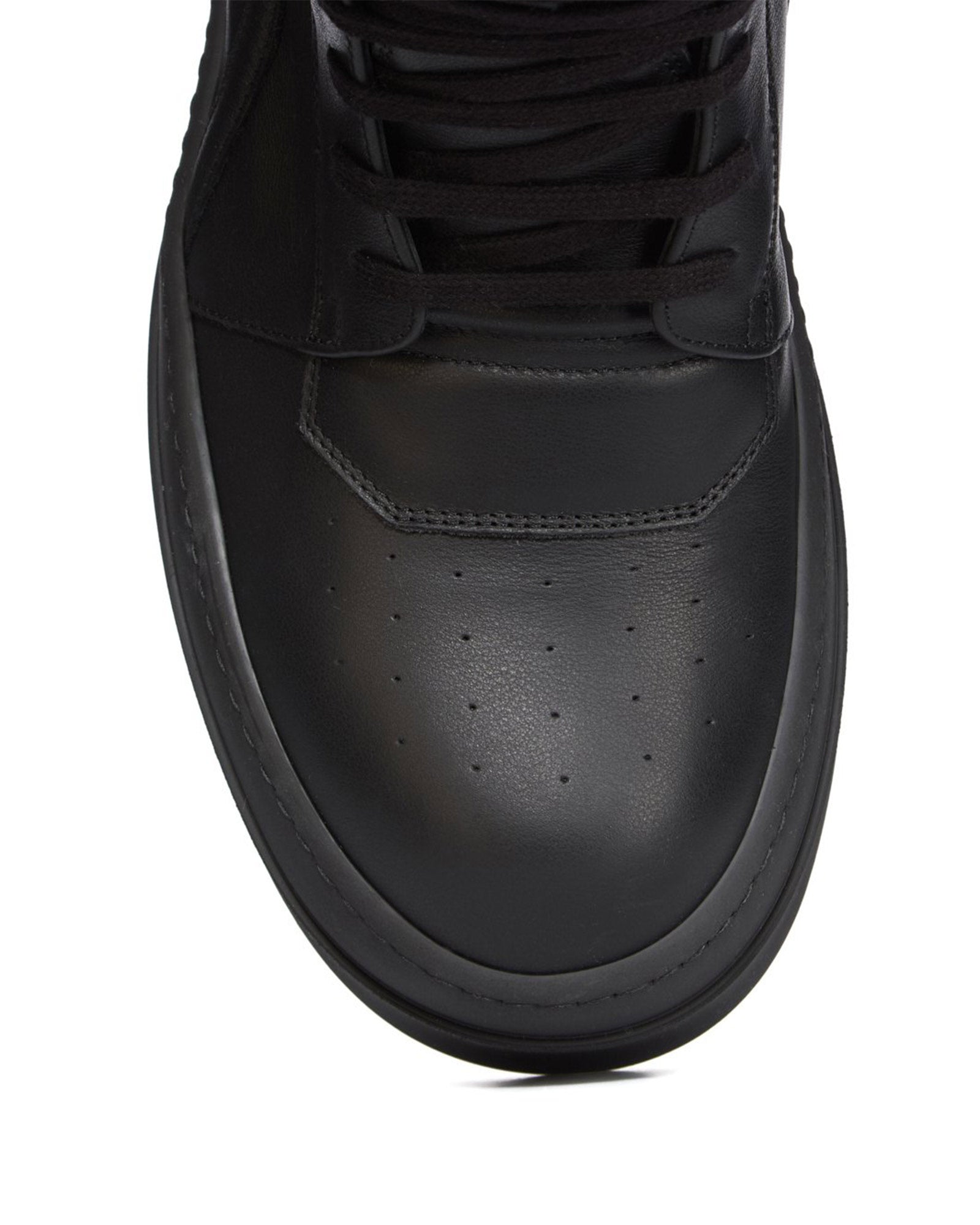 RICK OWENS・リック オウエンス - ハイカットスニーカー MEGA BUMPER GEOBASKET / ALL BLACK
