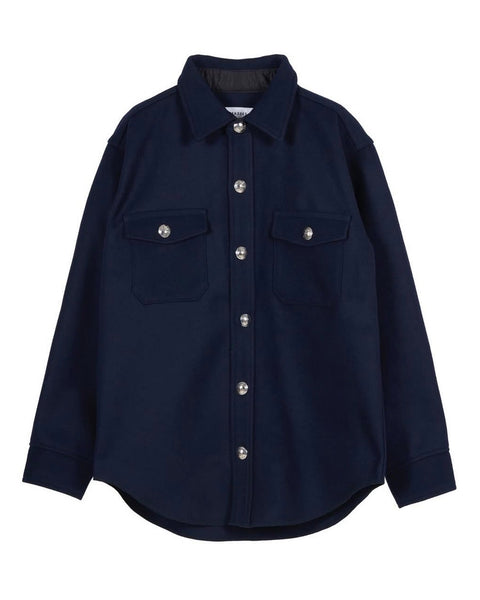MELTON CPO JKT / NAVY | detail-online-store
