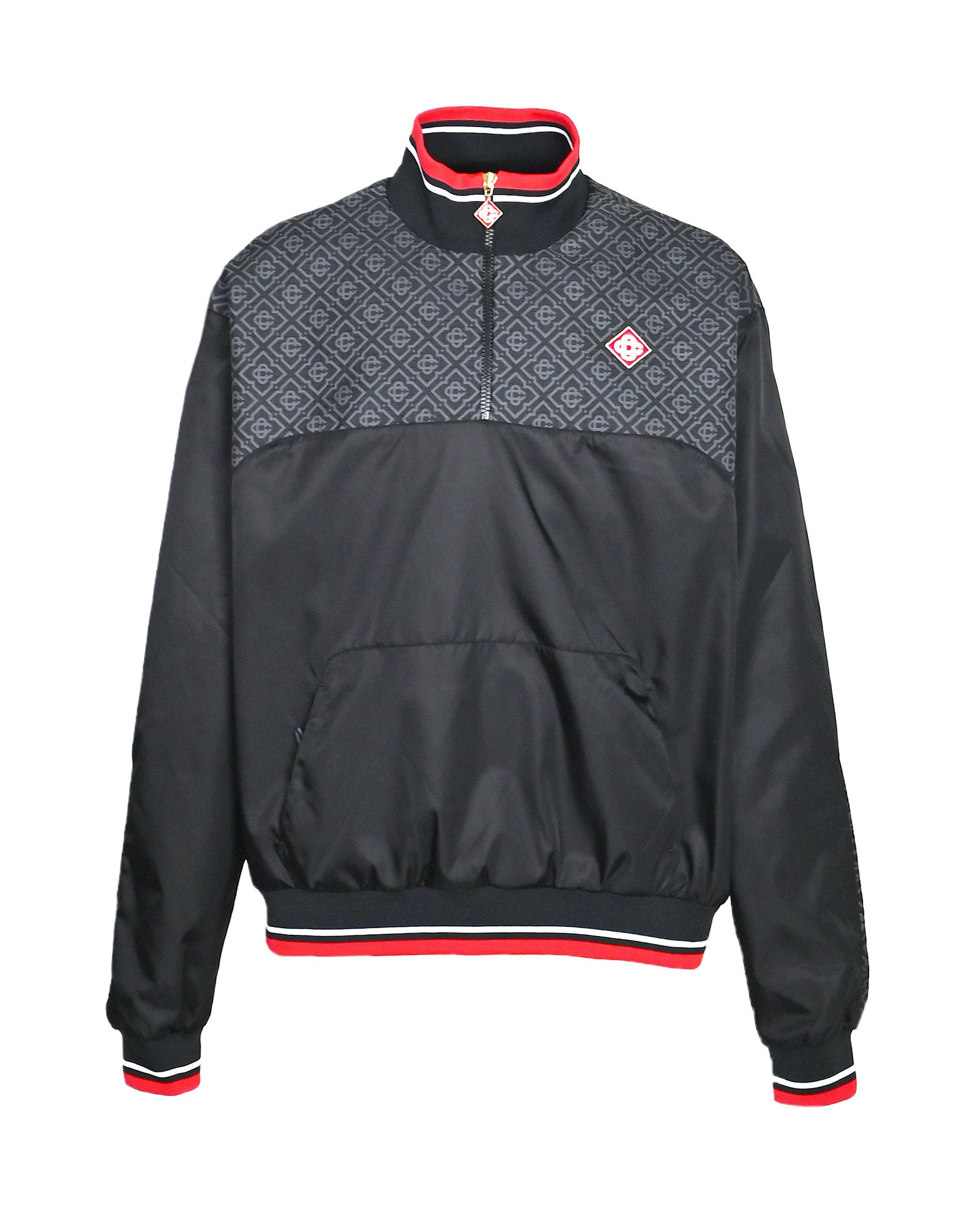 MENS HYBRID TRACK JACKET / BLACK