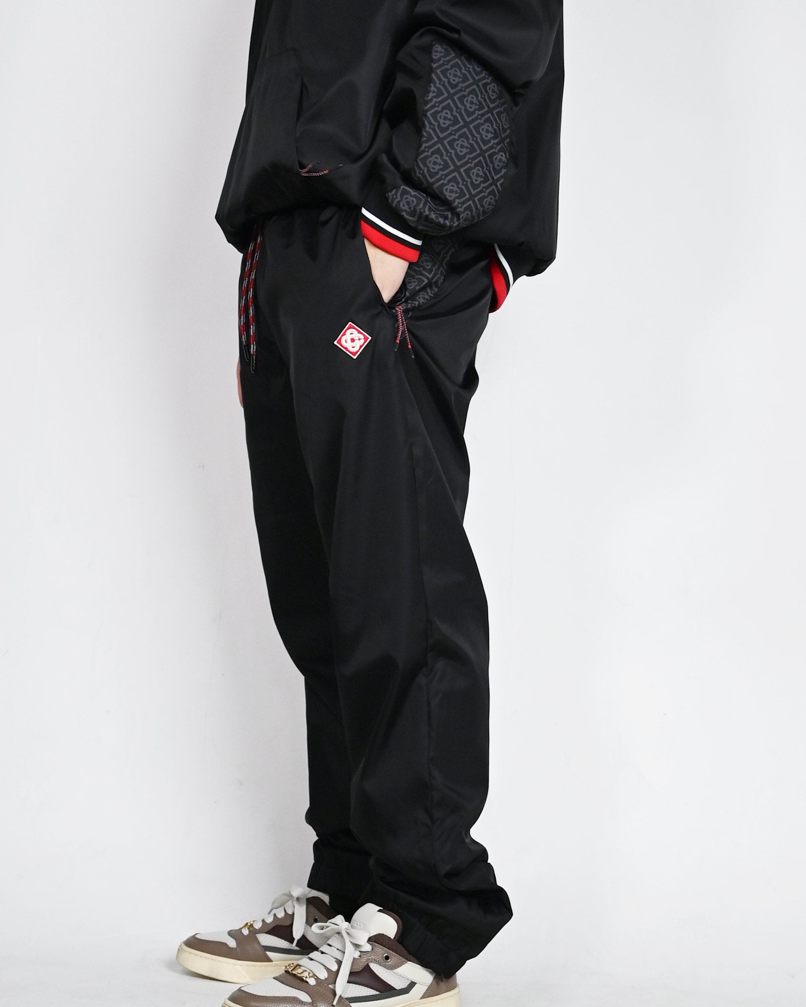 CASABLANCA・カサブランカ - ジャージ・トラックパンツ MENS HYBRID TRACK PANTS / BLACK