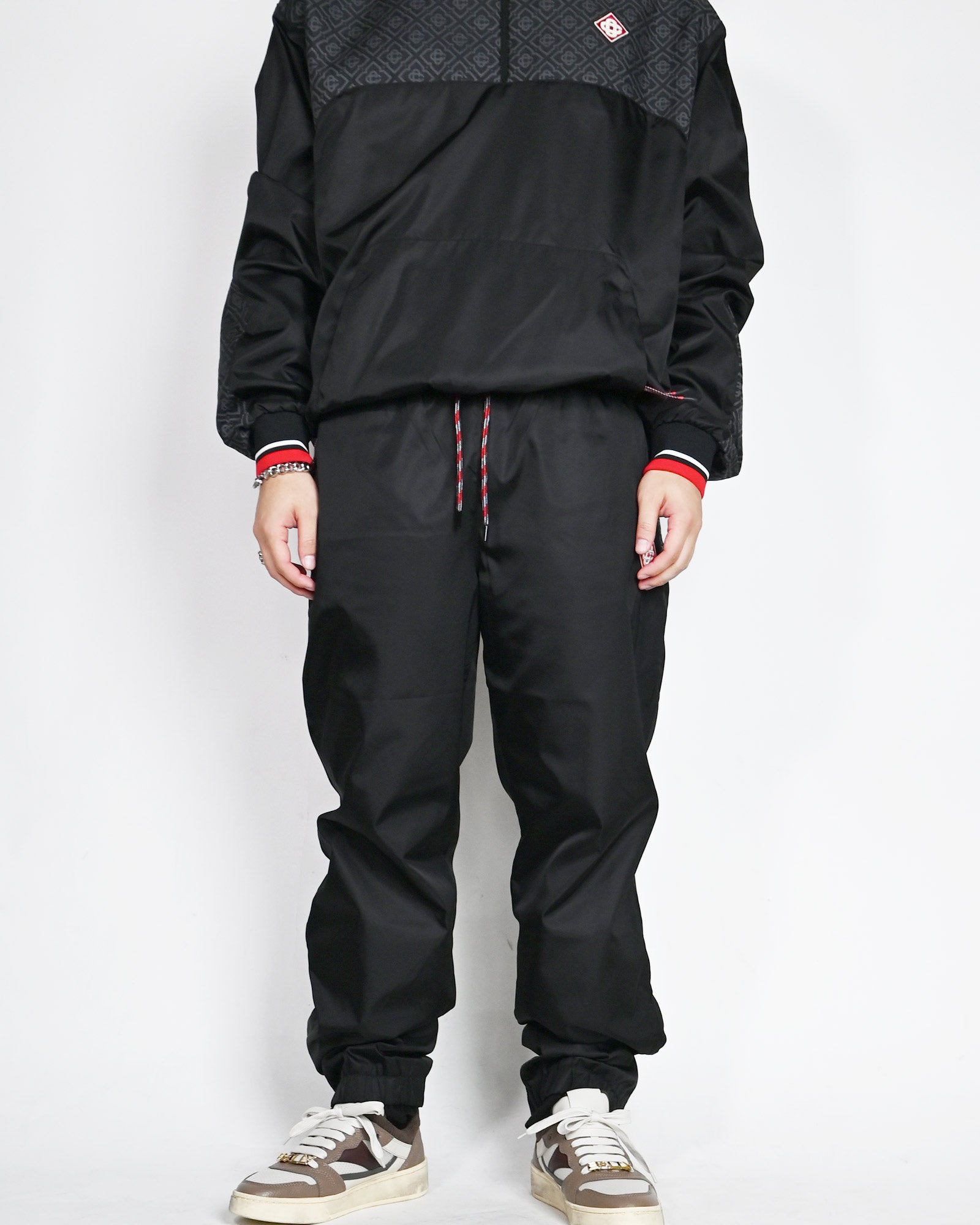 CASABLANCA・カサブランカ - ジャージ・トラックパンツ MENS HYBRID TRACK PANTS / BLACK