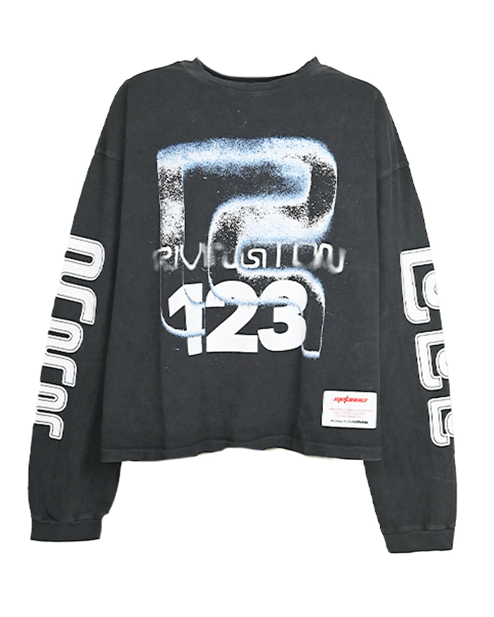 META ALMA CVA LS TEE / VINTAGE BLACK / BLUE