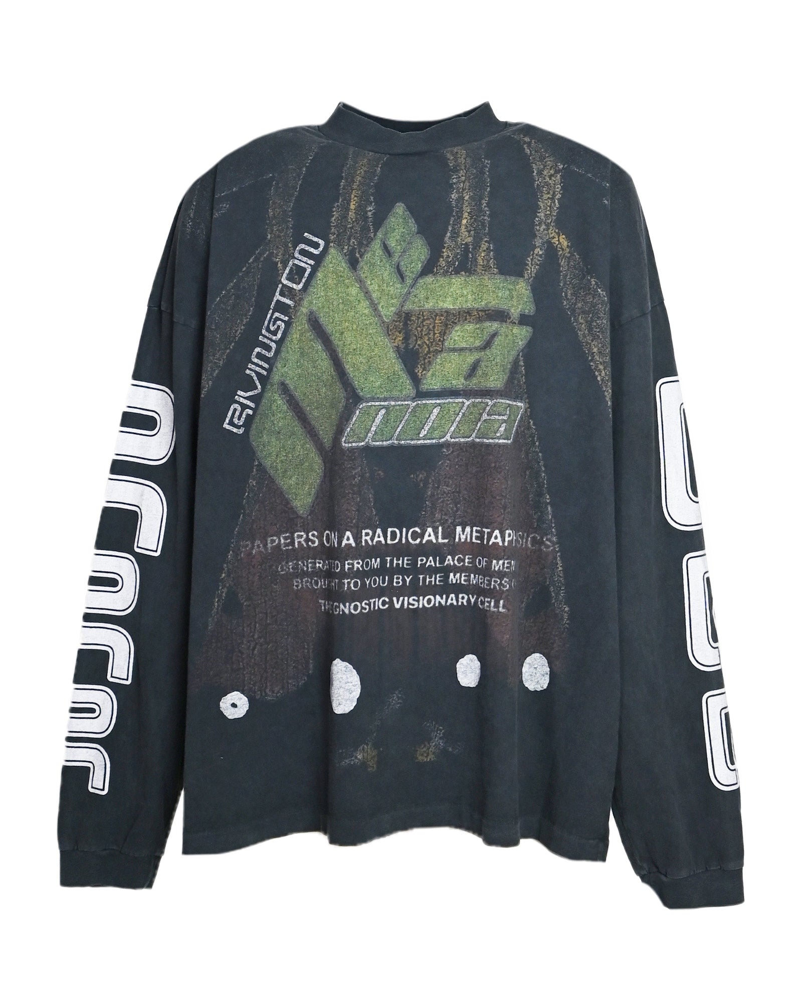 METAMOTH 2 VINTAGE LS TEE / VINTAGE BLACK