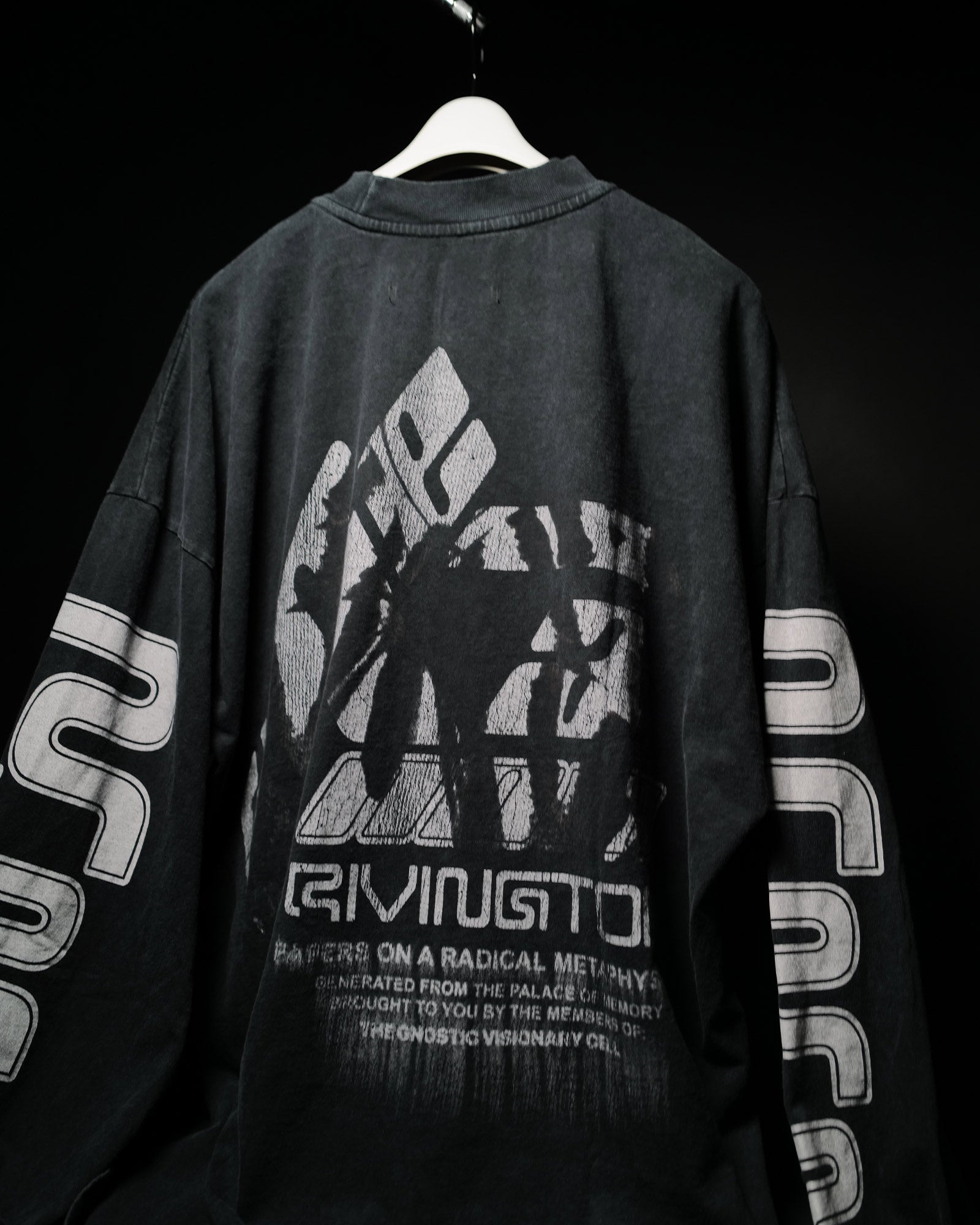 RRR123・Rivington Roy Levis -  METAMOTH 2 VINTAGE LS TEE / VINTAGE BLACK