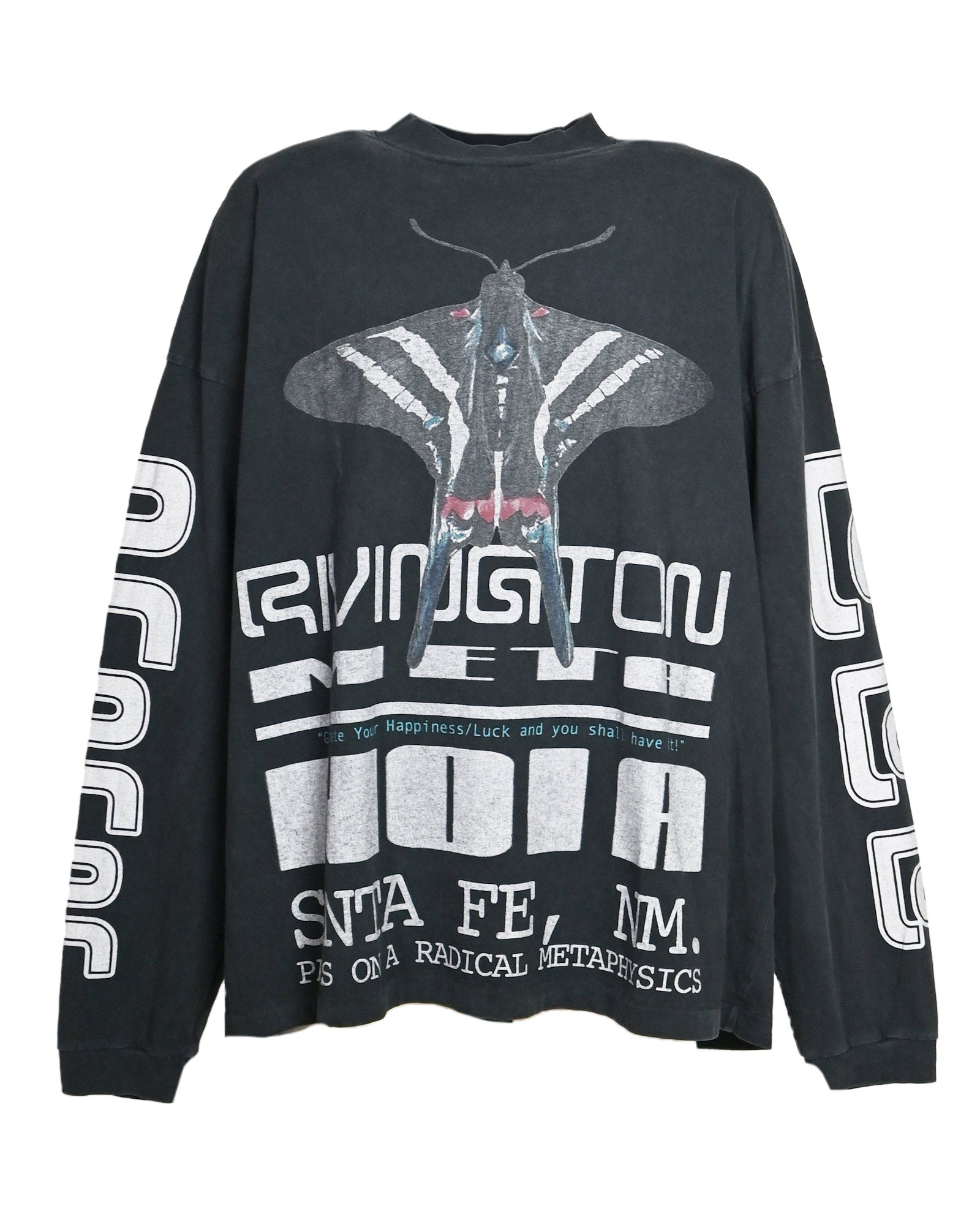 ULTRA METAMOTH VINTAGE LS TEE / VINTAGE BLACK