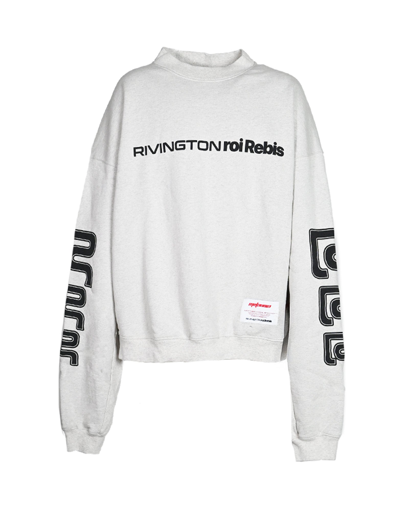 RRR123・リヴィントン ロイ レビス -  METANOIA USO CVA CREWNECK / HEATHER GREY